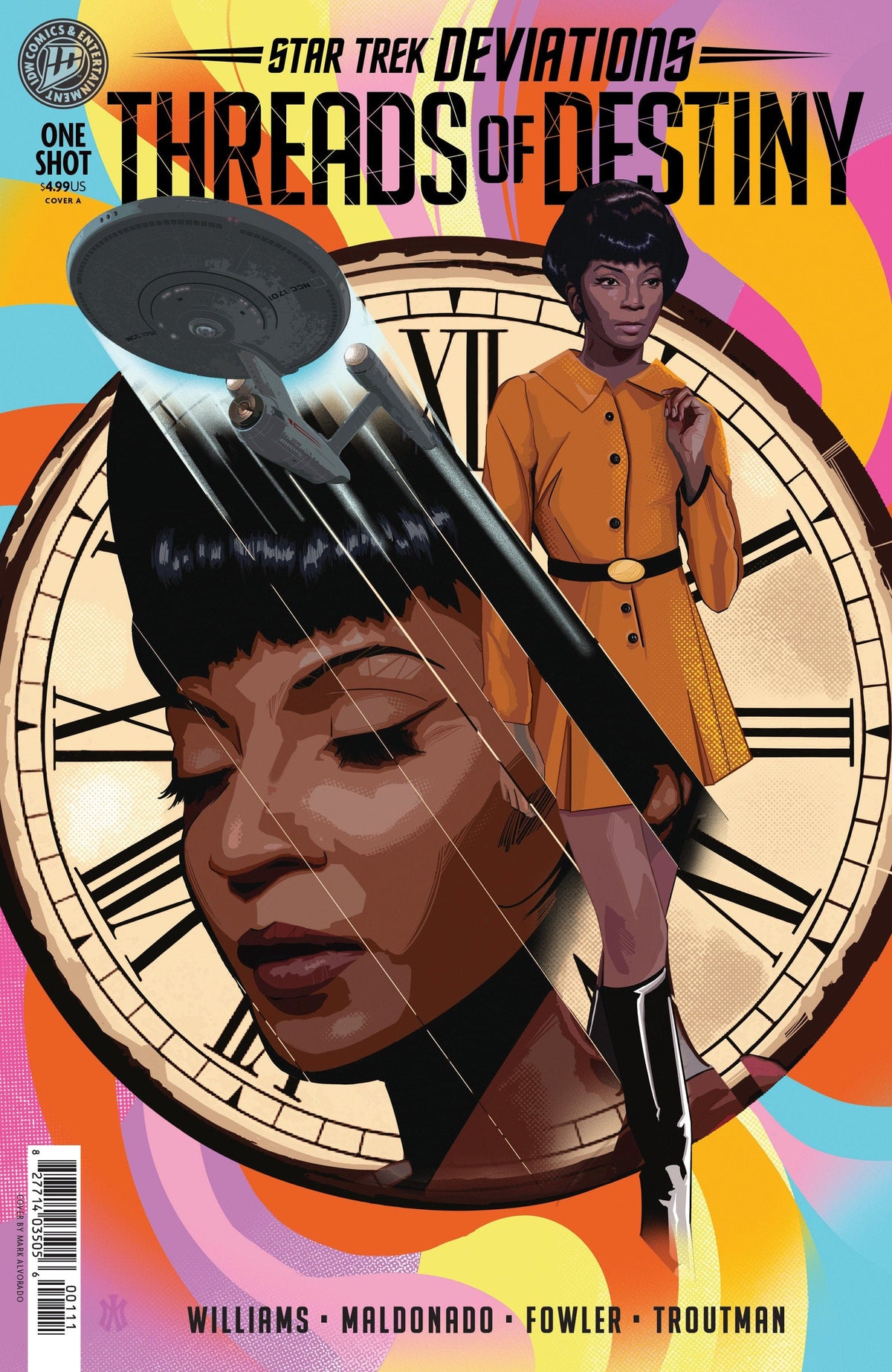 IDW Publishing Comic Books Star Trek: Deviations--Threads of Destiny Cover A (Alvarado) 82771403505600111 PRH-82771403505600111