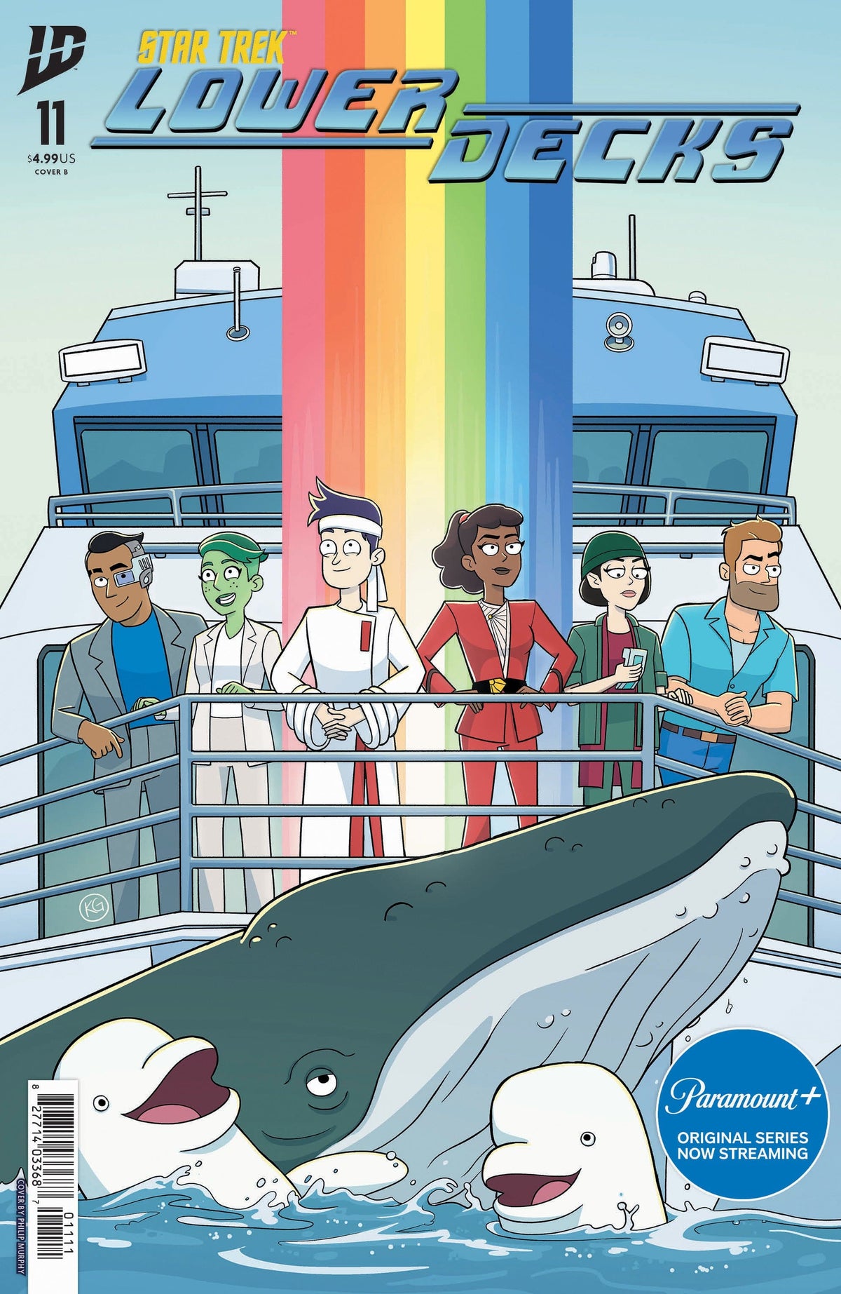 IDW Publishing Comic Books Star Trek: Lower Decks #11 Variant B (Goode) 82771403368701121 PRH-82771403368701121