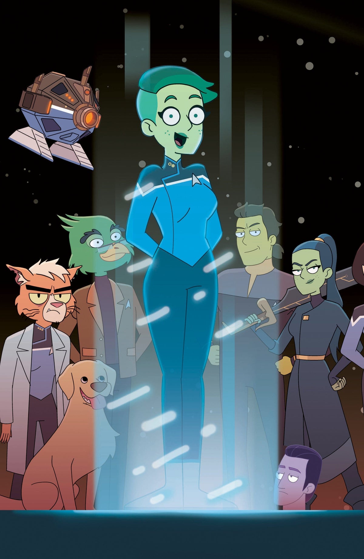 IDW Publishing Comic Books Star Trek: Lower Decks #15 Variant B (Fenoglio Connecting Variant) 82771403368701521 PRH-82771403368701521