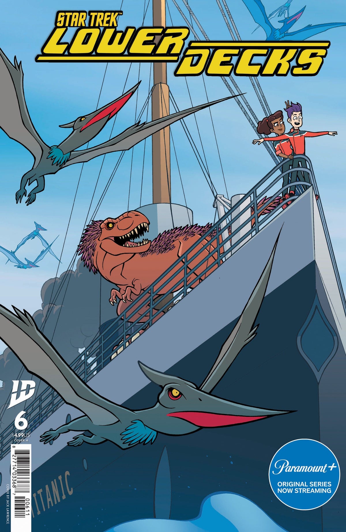 IDW Publishing Comic Books Star Trek: Lower Decks #6 Cover A (Lawrence) 82771403368700611 PRH-82771403368700611