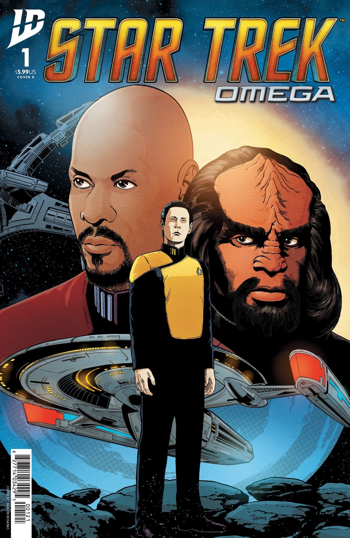IDW Publishing Comic Books Star Trek: Omega Variant B (Rosanas) 82771403429500121 PRH-82771403429500121