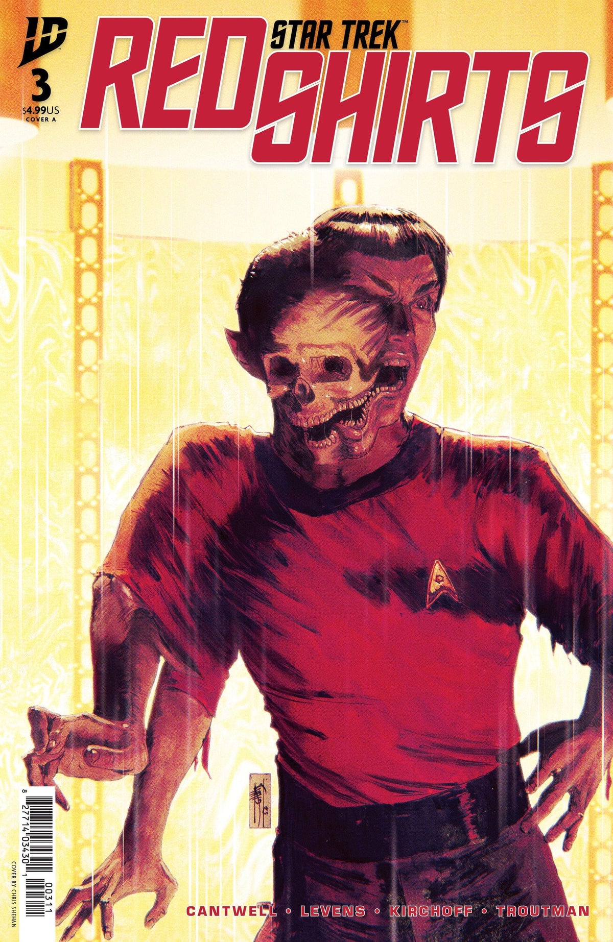 IDW Publishing Comic Books Star Trek: Red Shirts #3 Cover A (Shehan) 82771403430100311 PRH-82771403430100311
