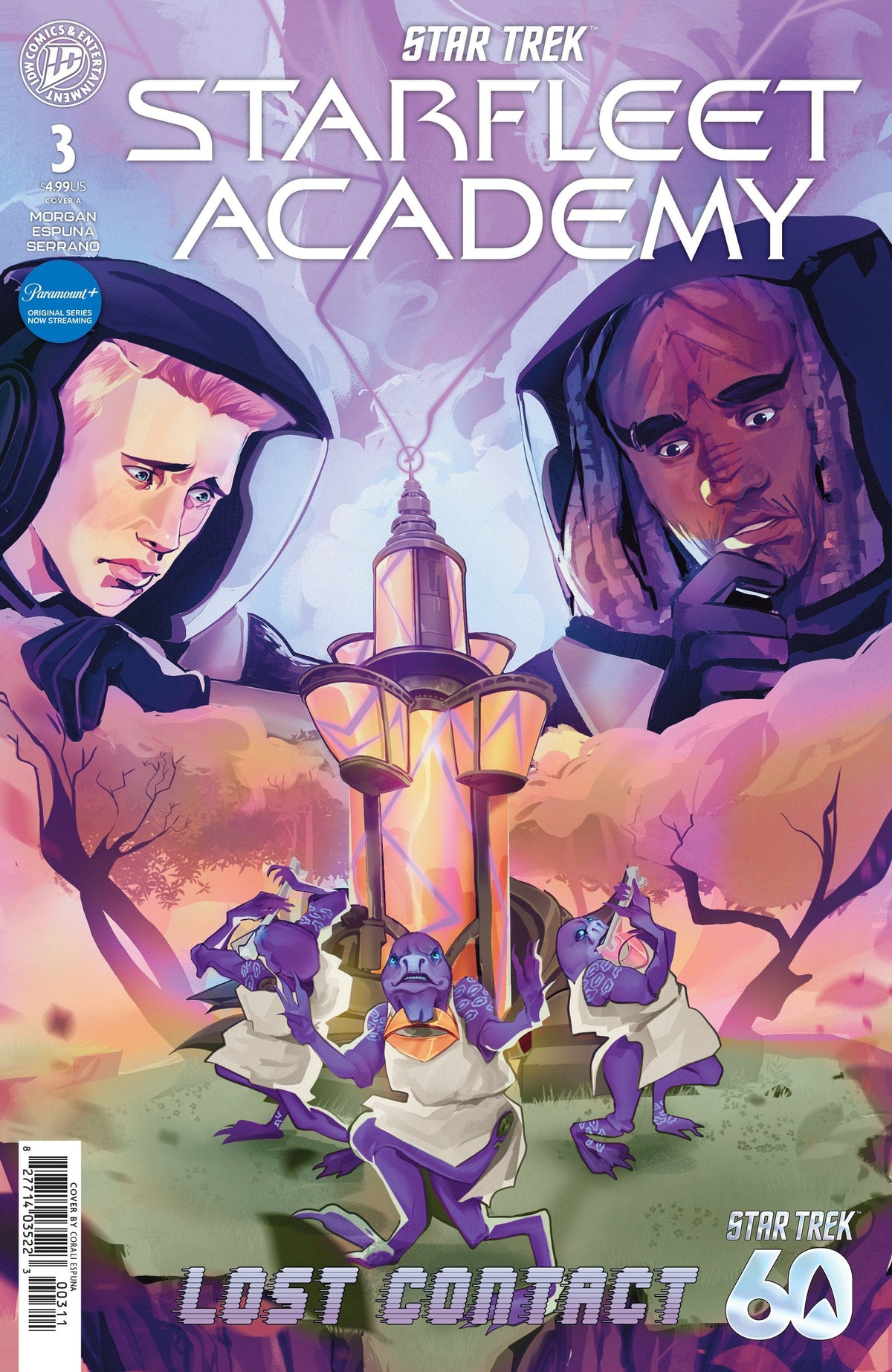 IDW Publishing Comic Books Star Trek: Starfleet Academy--Lost Contact #3 Cover A (Espuna) 82771403522300311 PRH-82771403522300311