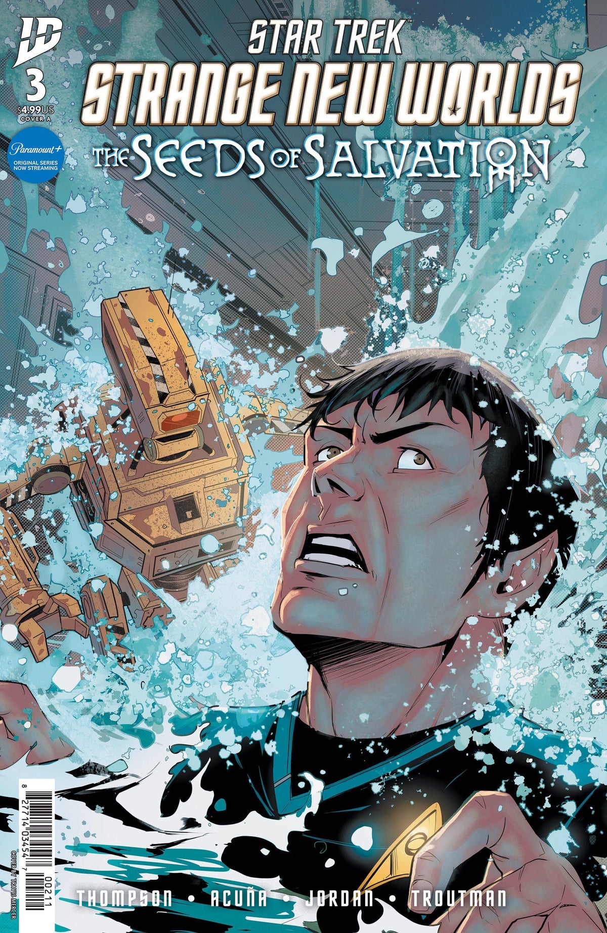 IDW Publishing Comic Books Star Trek: Strange New Worlds--The Seeds of Salvation #3 Cover A (Mercer) 82771403454700311 PRH-82771403454700311