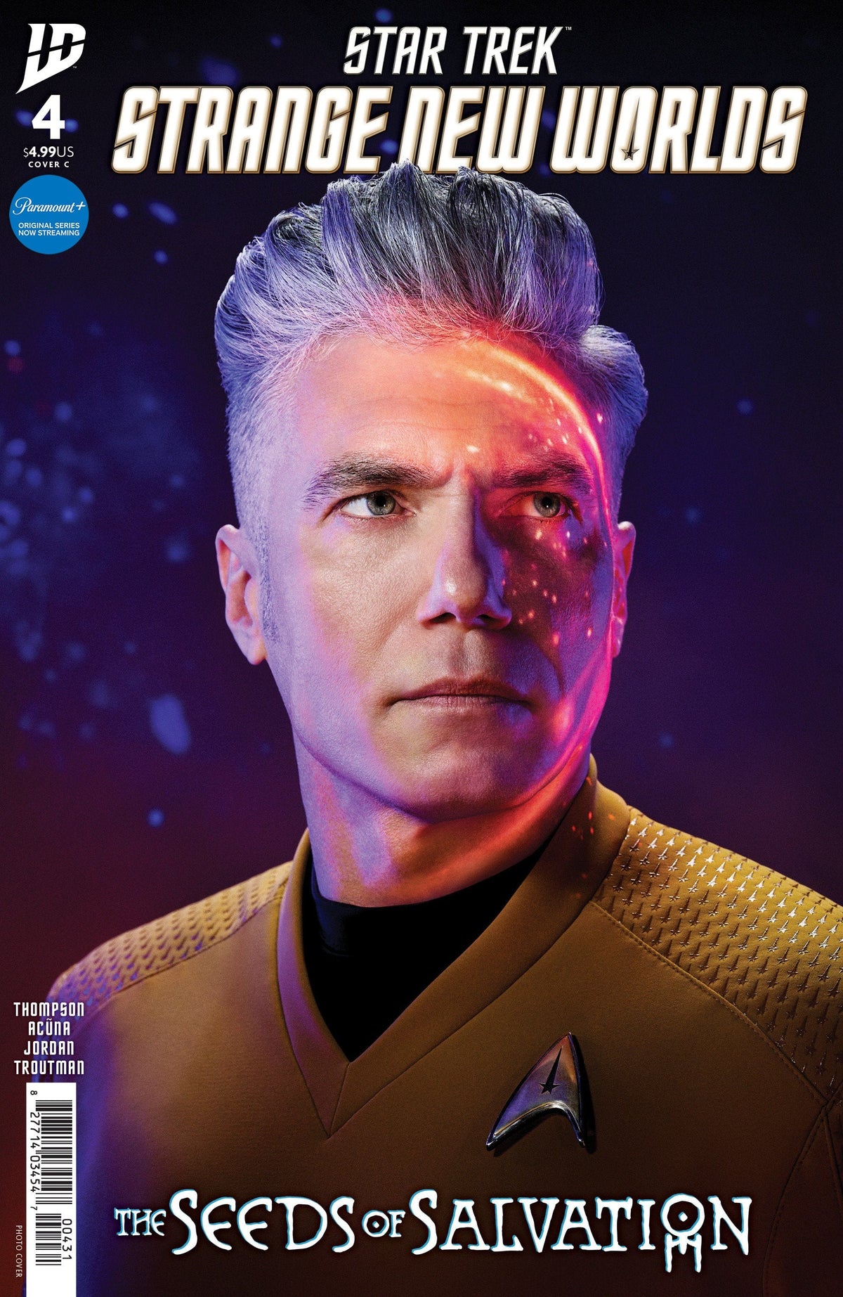 IDW Publishing Comic Books Star Trek: Strange New Worlds--The Seeds of Salvation #4 Variant C (Photo Variant) 82771403454700431 PRH-82771403454700431