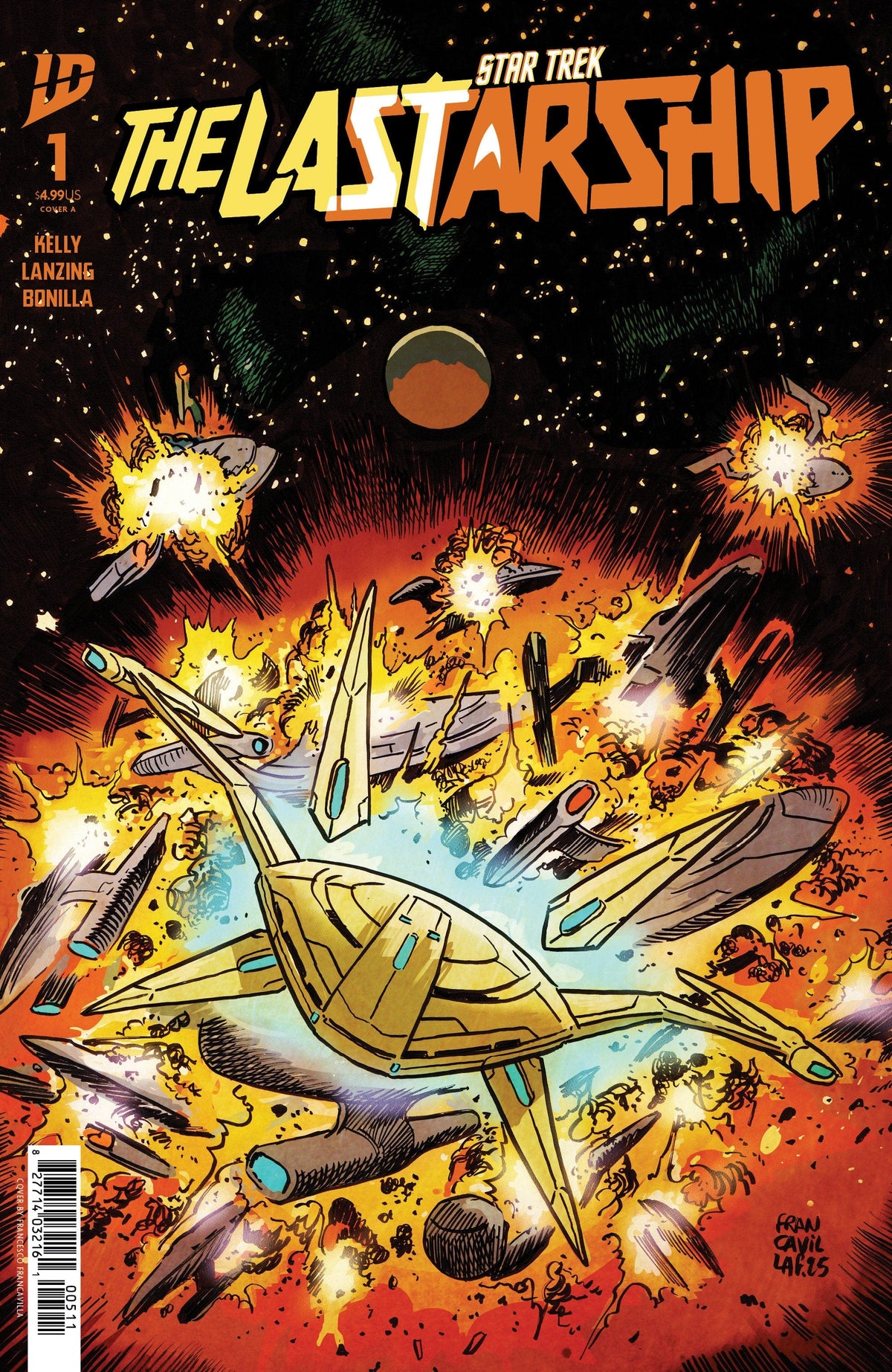 IDW Publishing Comic Books Star Trek: The Last Starship #1 Cover A (Francavilla) 82771403458500111 PRH-82771403458500111