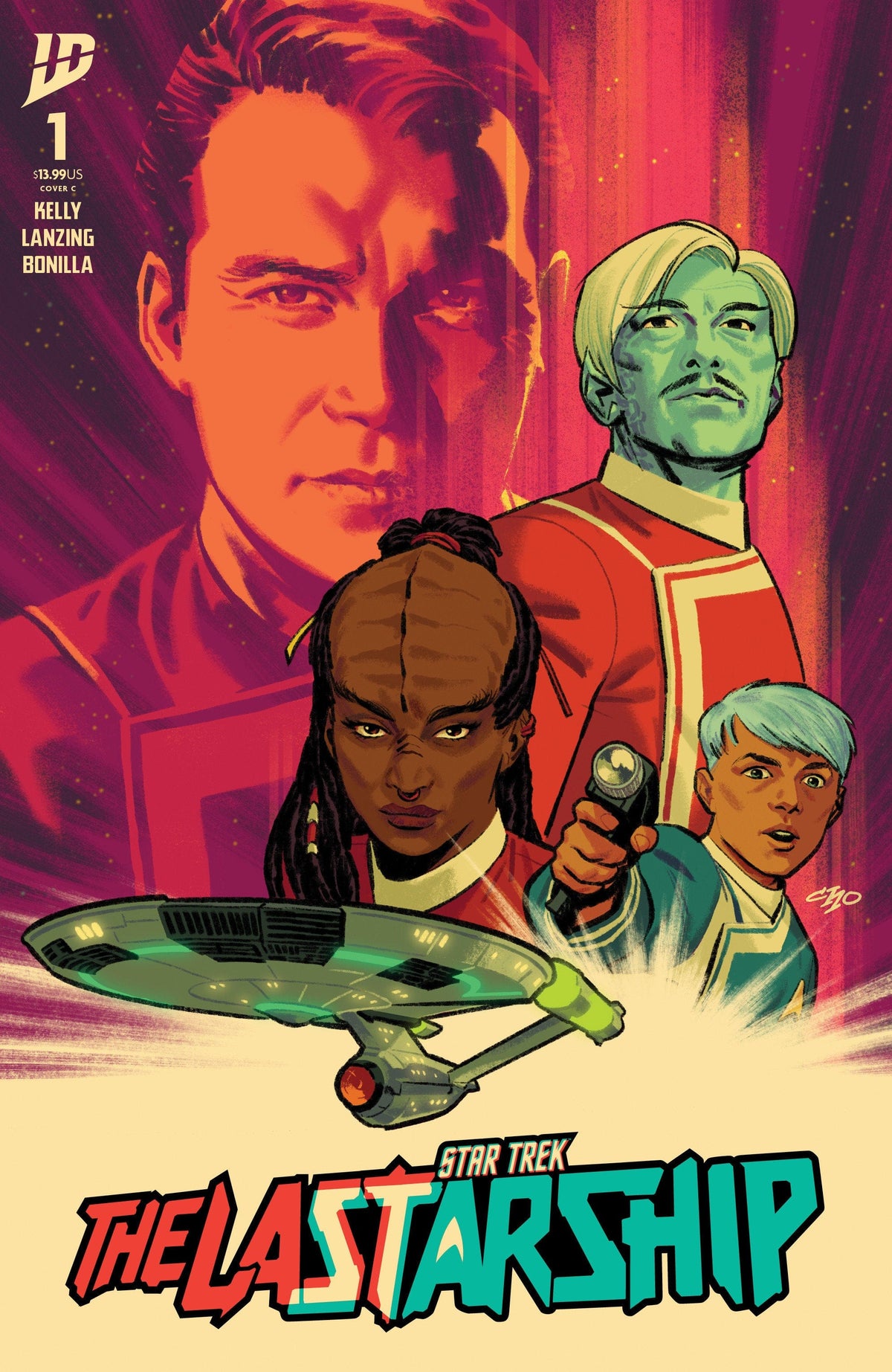 IDW Publishing Comic Books Star Trek: The Last Starship #1 Variant C Foil (Cho) 82771403458500131 PRH-82771403458500131