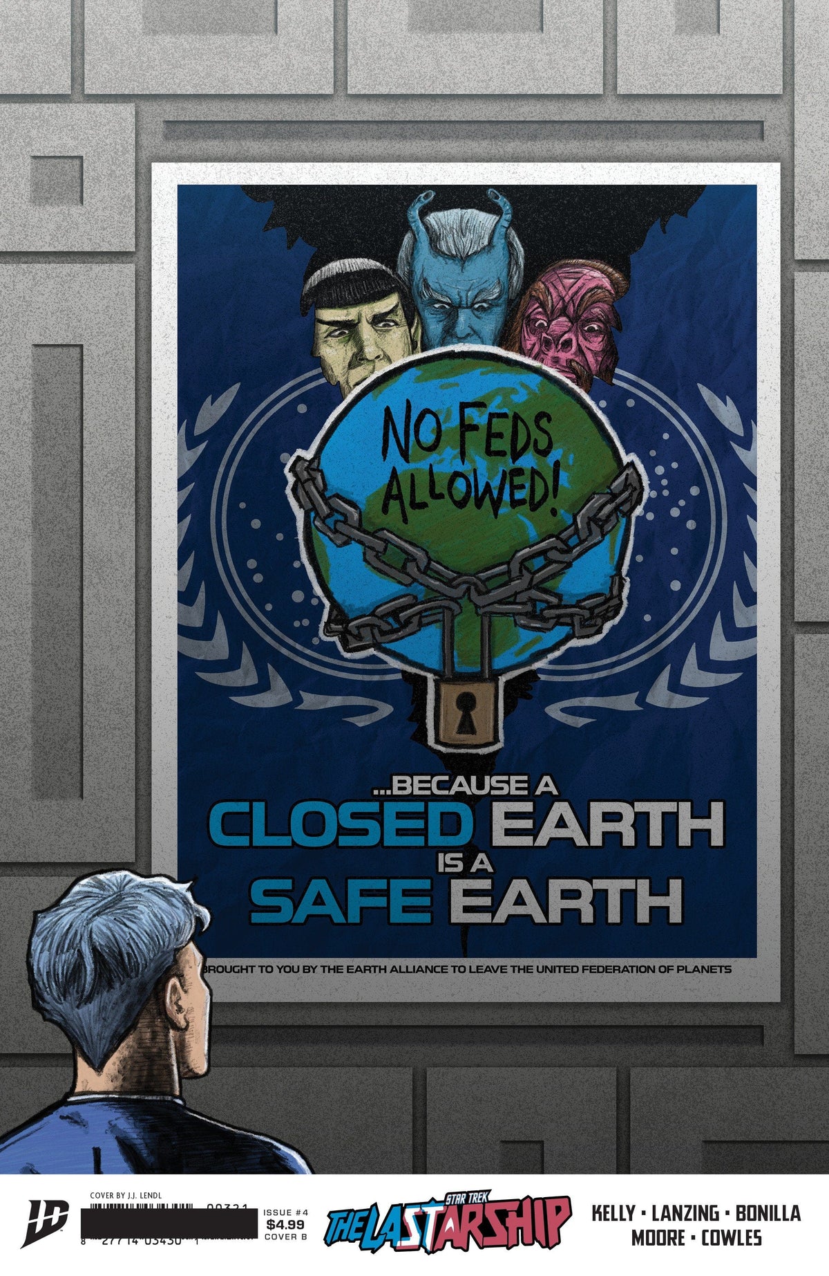 IDW Publishing Comic Books Star Trek: The Last Starship #4 Variant B (Lendl) 82771403458500421 PRH-82771403458500421