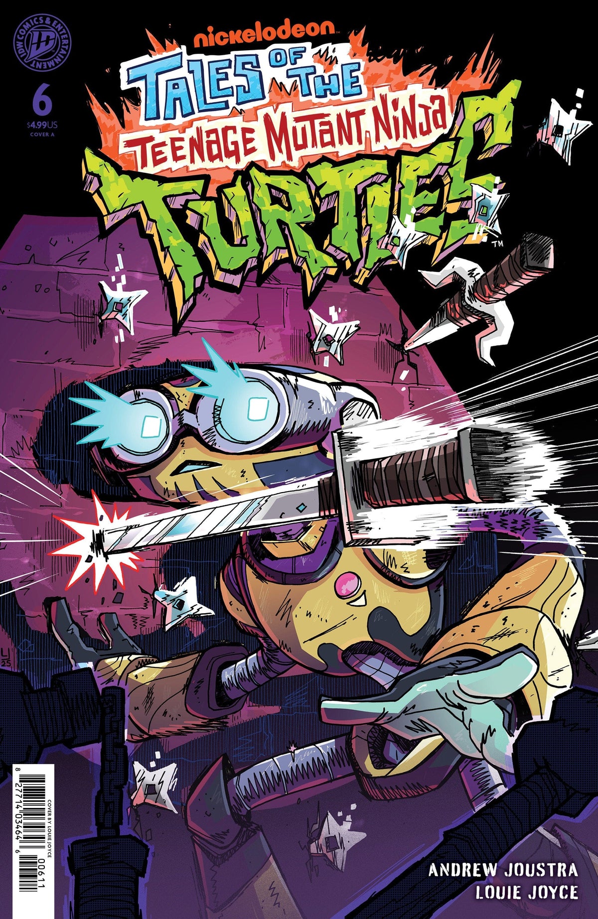 IDW Publishing Comic Books Tales of the Teenage Mutant Ninja Turtles #6 Cover A (Joyce) 82771403464600611 PRH-82771403464600611