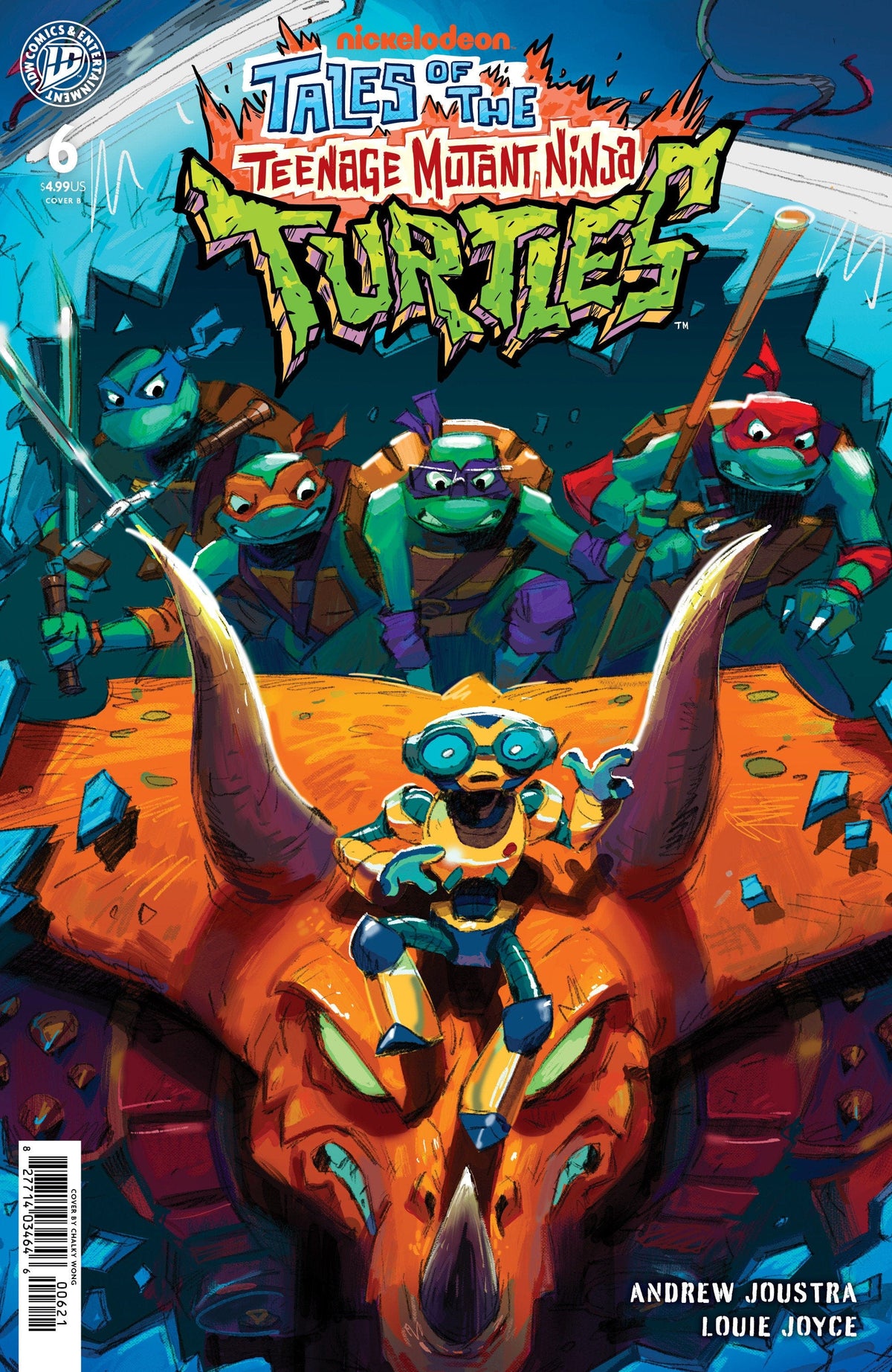 IDW Publishing Comic Books Tales of the Teenage Mutant Ninja Turtles #6 Variant B (Wong) 82771403464600621 PRH-82771403464600621