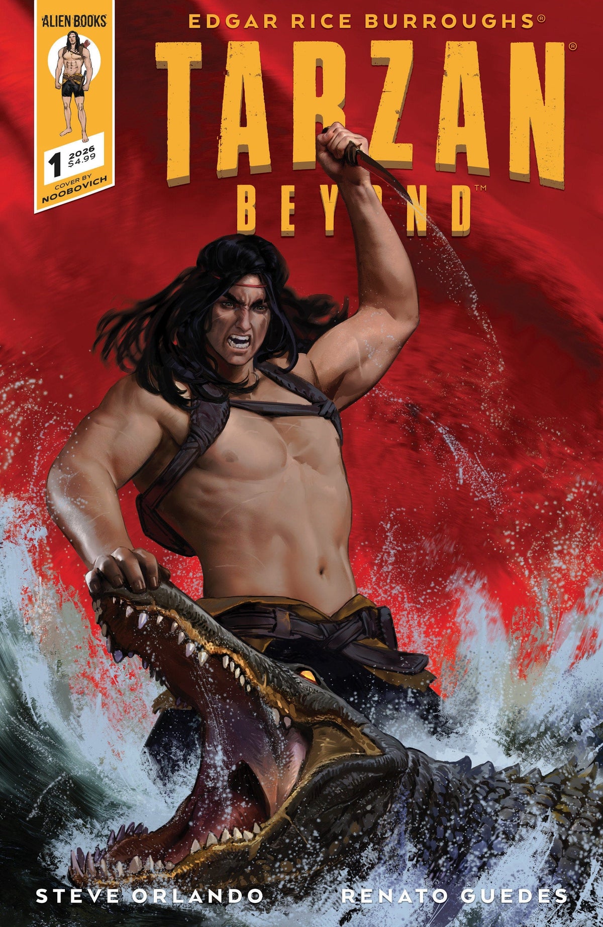 IDW Publishing Comic Books Tarzan Beyond #1 Variant D (Noobovich) 73238818474300141 PRH-73238818474300141