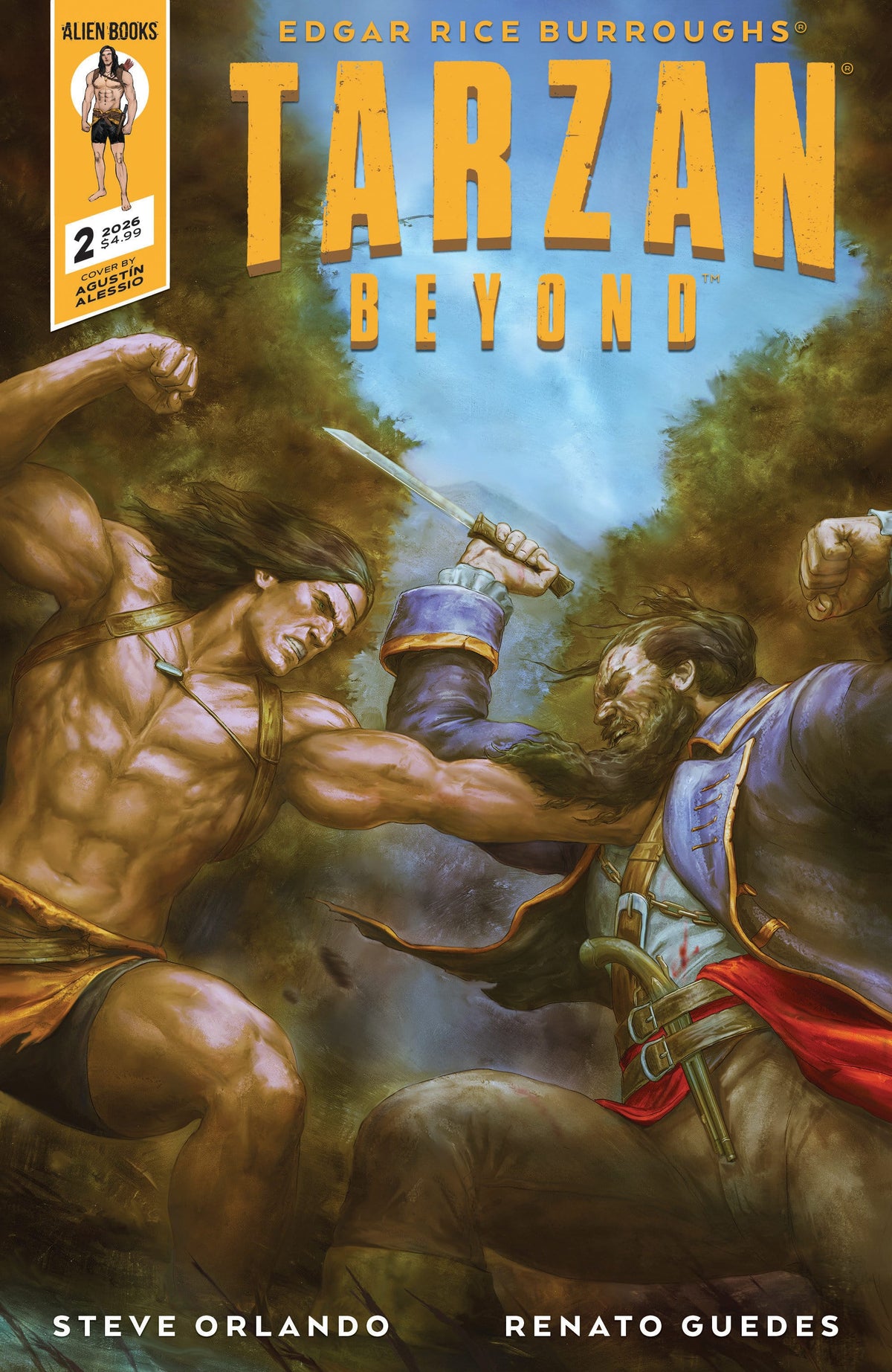 IDW Publishing Comic Books Tarzan Beyond #2 Cover A (Alessio) 73238818474300211 PRH-73238818474300211