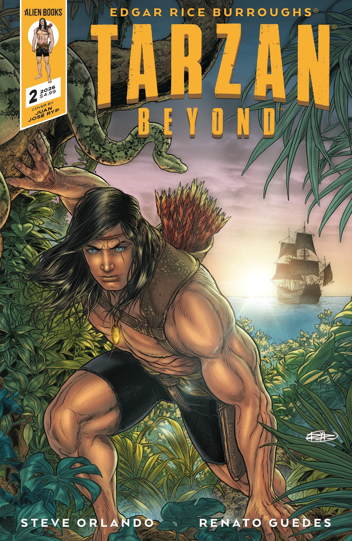 IDW Publishing Comic Books Tarzan Beyond #2 Variant B (Ryp) 73238818474300221 PRH-73238818474300221