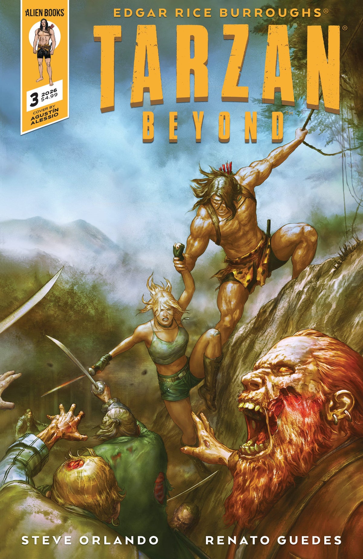 IDW Publishing Comic Books Tarzan Beyond #3 Cover A (Alessio) (Release Date: 09/09/2026) 73238818474300311 PRH-73238818474300311
