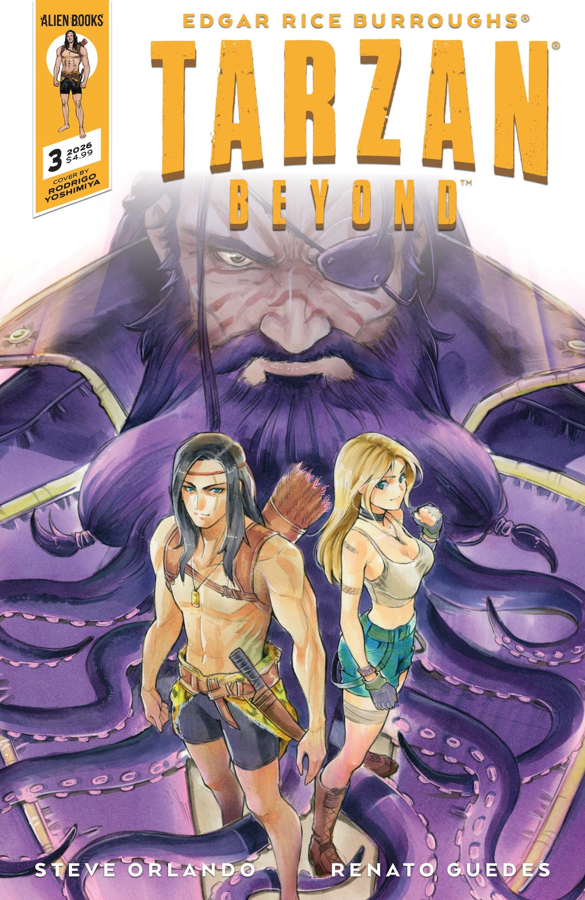 IDW Publishing Comic Books Tarzan Beyond #3 Variant B (Yoshimiya Manga Variant) (Release Date: 09/09/2026) 73238818474300321 PRH-73238818474300321