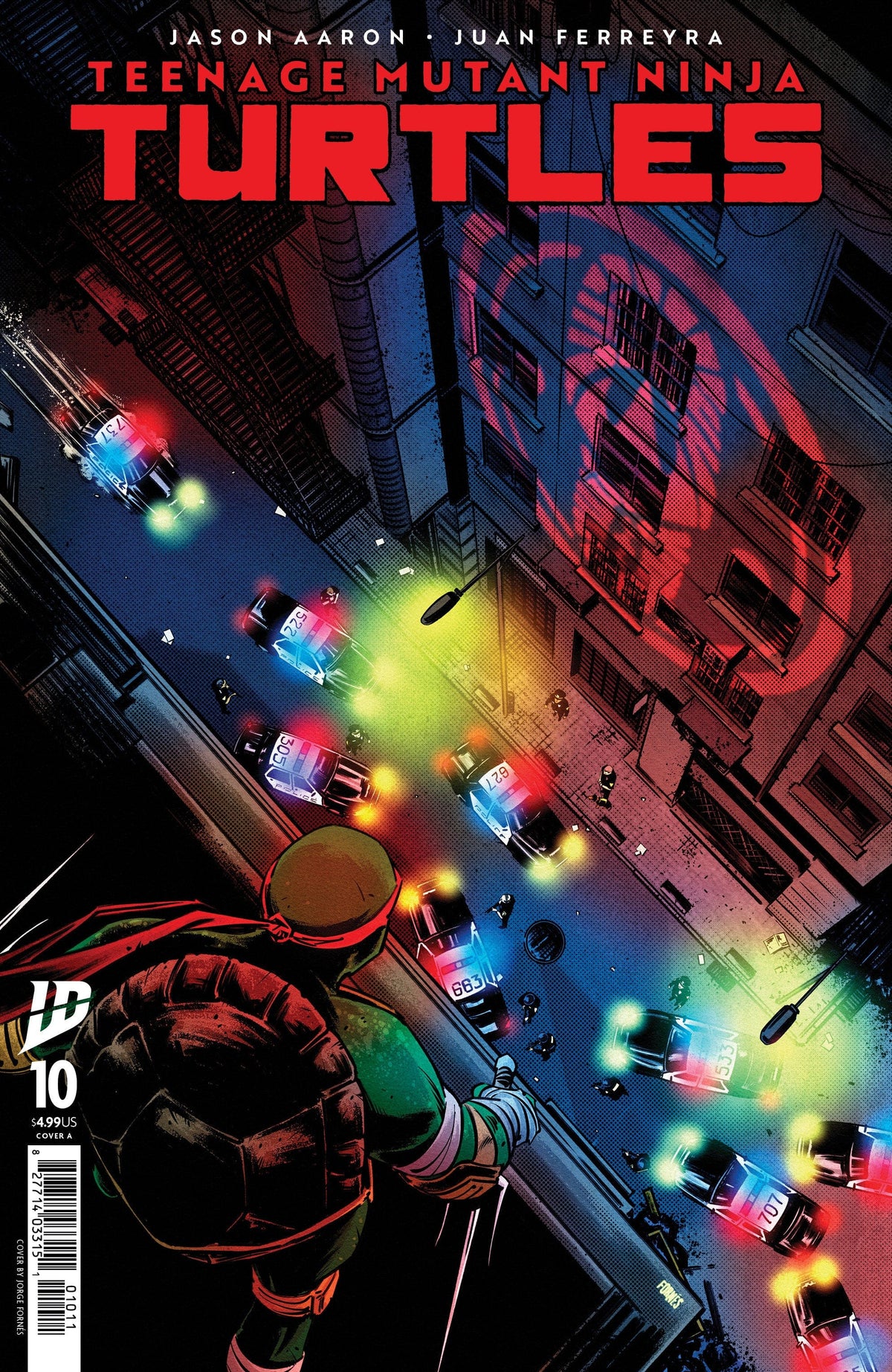 IDW Publishing Comic Books Teenage Mutant Ninja Turtles #10 Cover A (Fornes) 82771403315101011 PRH-82771403315101011