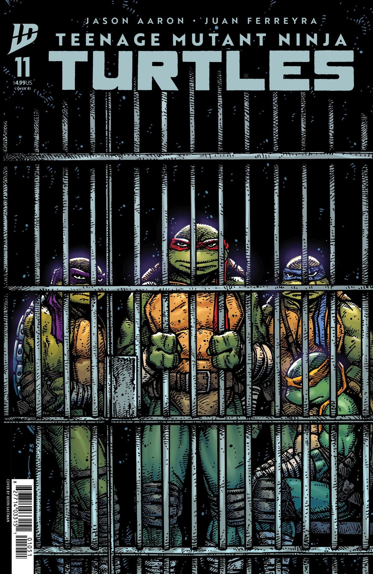 IDW Publishing Comic Books Teenage Mutant Ninja Turtles #11 Variant B (Eastman) 82771403315101121 PRH-82771403315101121