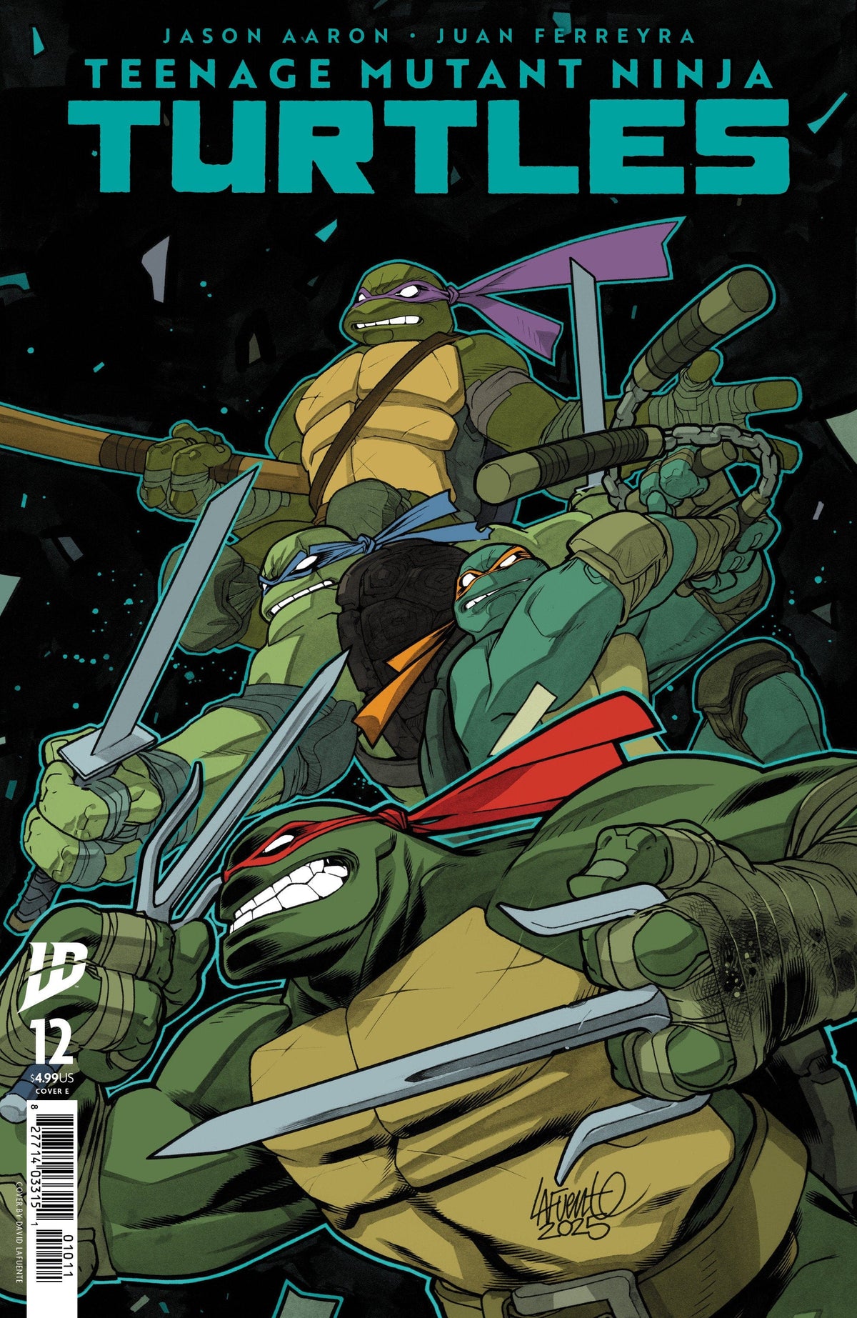 IDW Publishing Comic Books Teenage Mutant Ninja Turtles #12 Variant E (Lafuente) 82771403315101251 PRH-82771403315101251