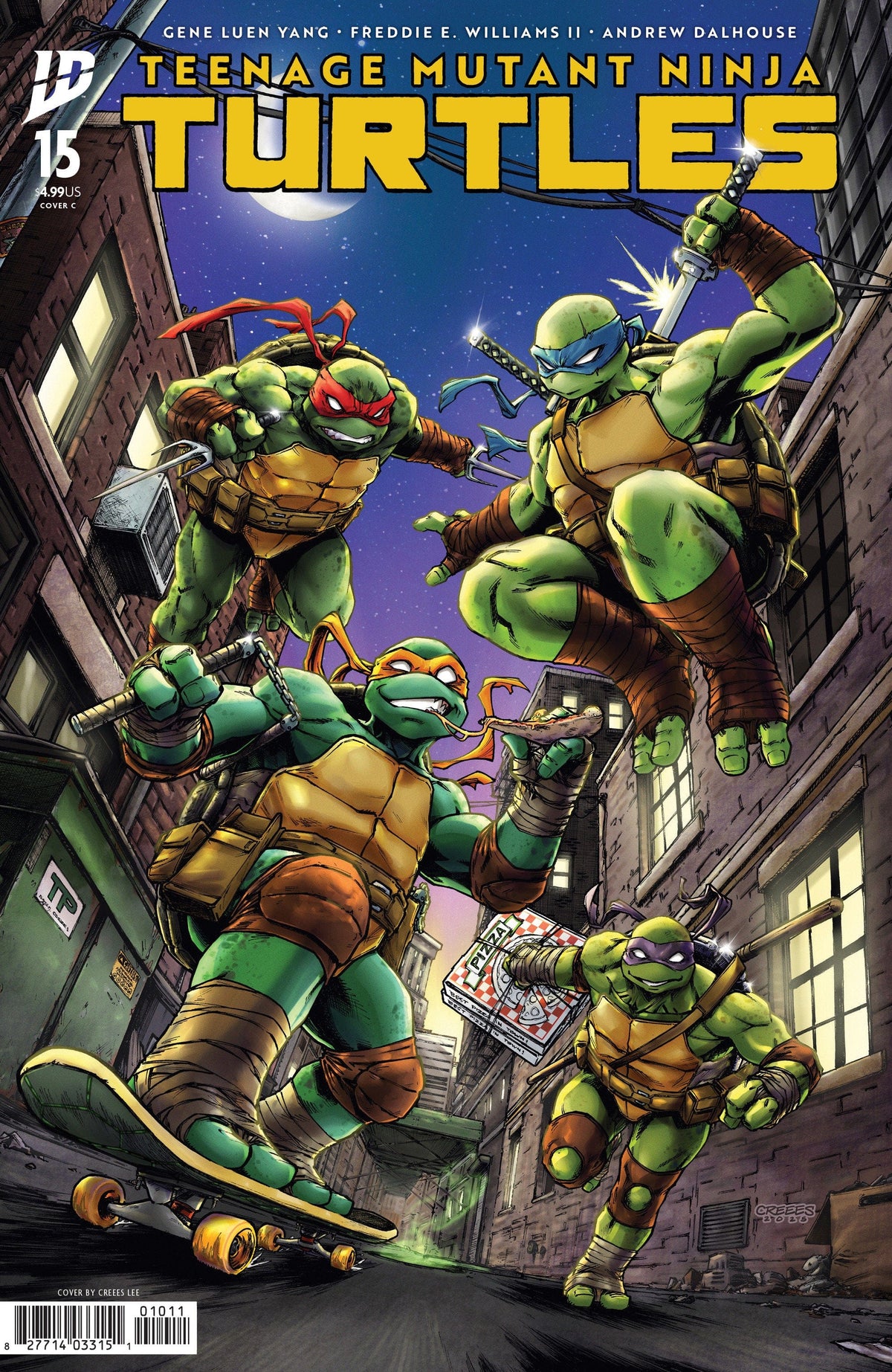 IDW Publishing Comic Books Teenage Mutant Ninja Turtles #15 Variant C (Creees Lee) 82771403315101531 PRH-82771403315101531