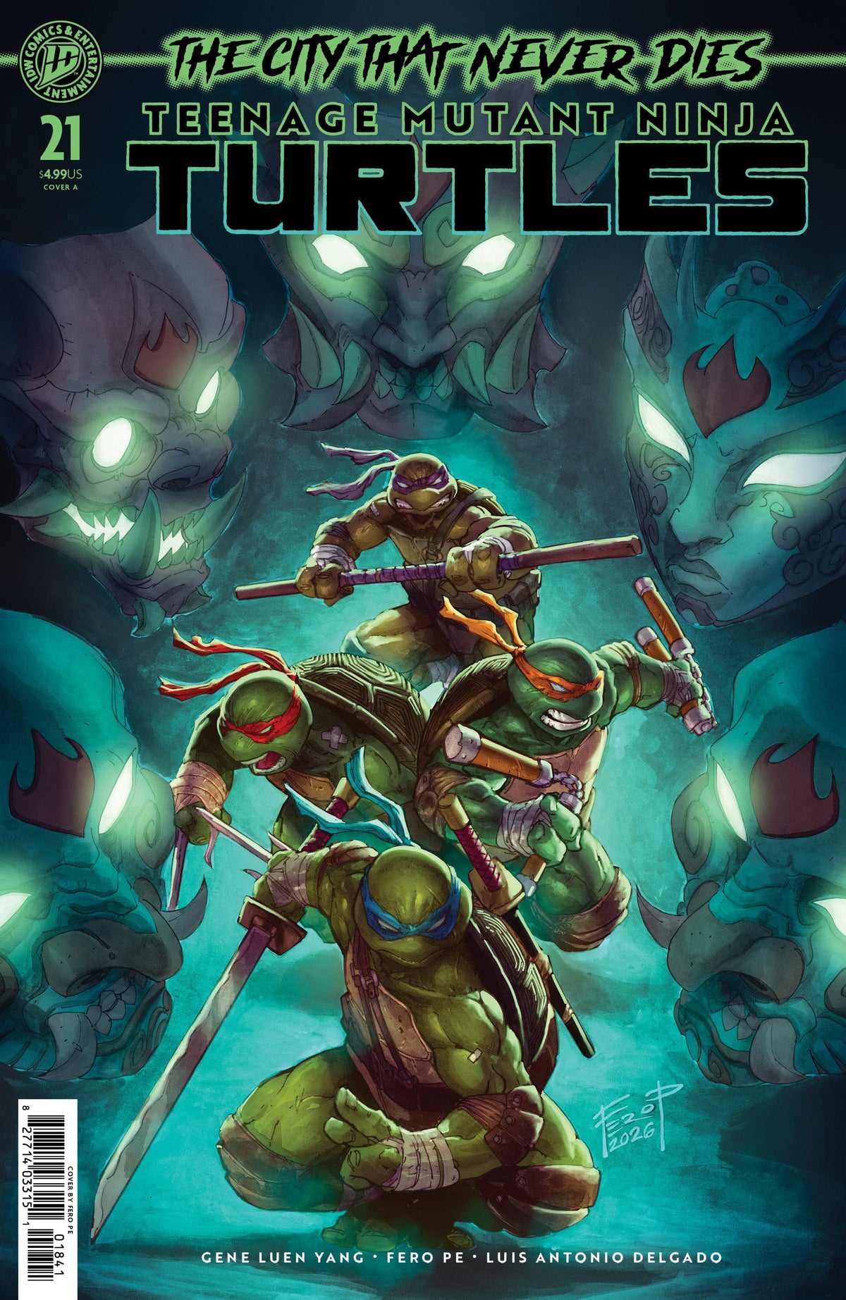 IDW Publishing Comic Books Teenage Mutant Ninja Turtles #21 Cover A (Pe) (Release Date: 08/19/2026) 82771403315102111 PRH-82771403315102111