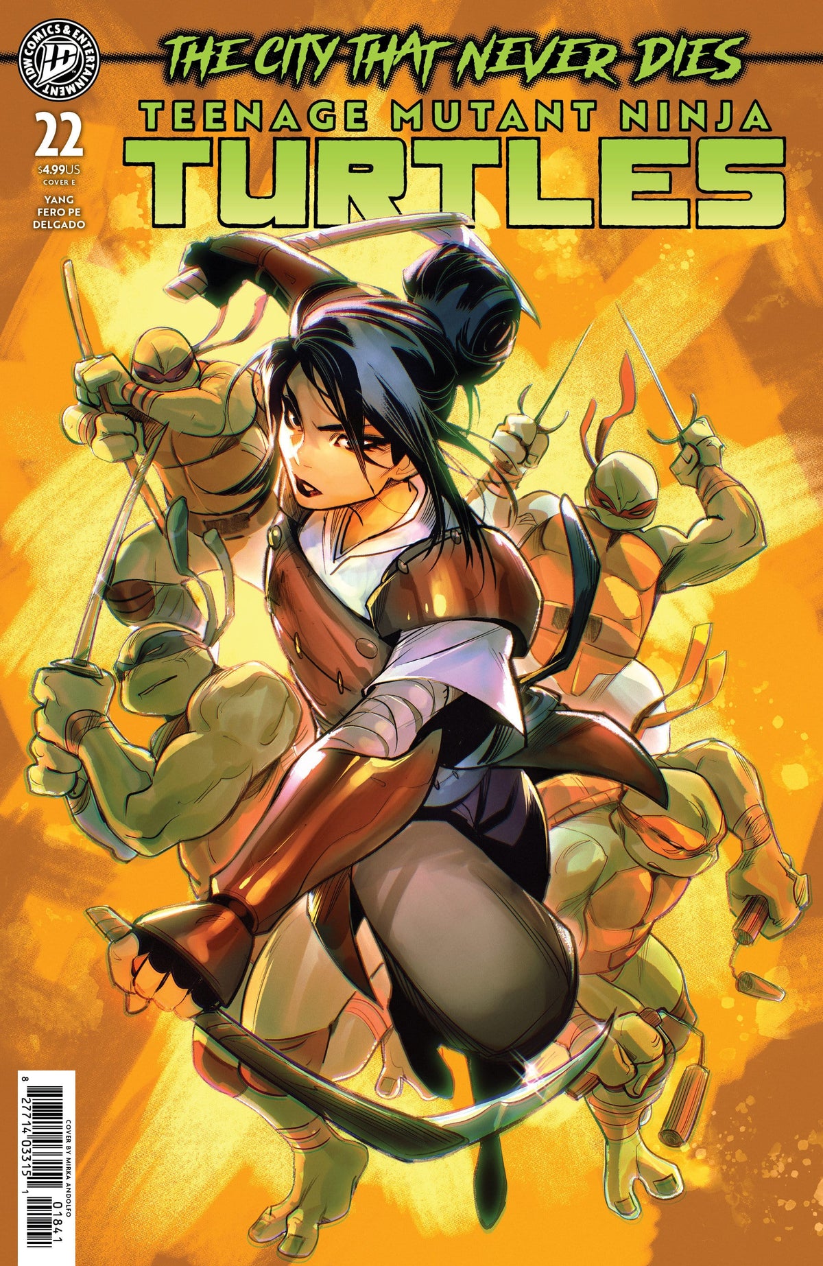 IDW Publishing Comic Books Teenage Mutant Ninja Turtles #22 Variant E (Andolfo) (Release Date: 09/16/2026) 82771403315102251 PRH-82771403315102251