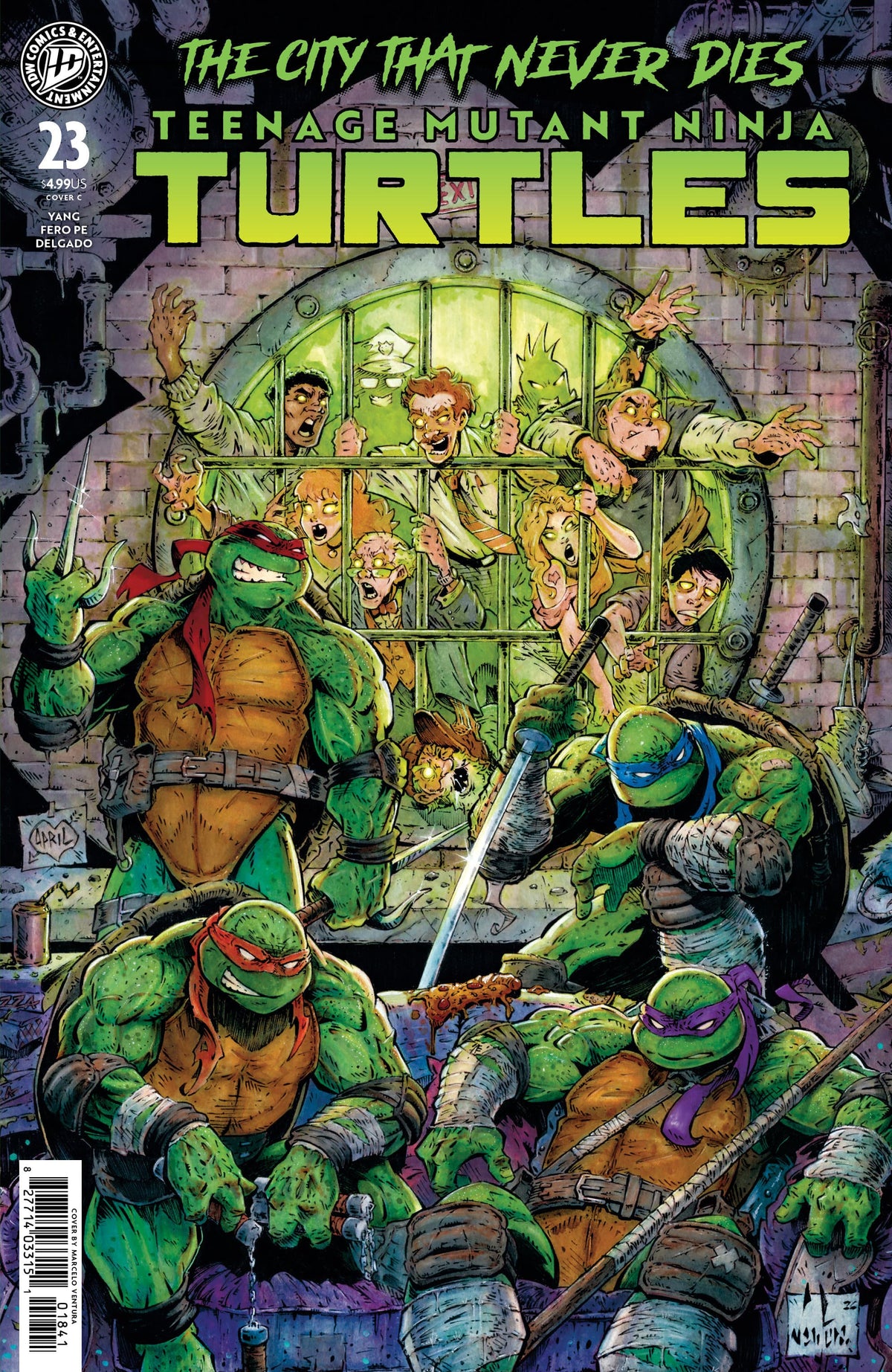 IDW Publishing Comic Books Teenage Mutant Ninja Turtles #23 Variant C (Ventura) (Release Date: 10/14/2026) 82771403315102331 PRH-82771403315102331