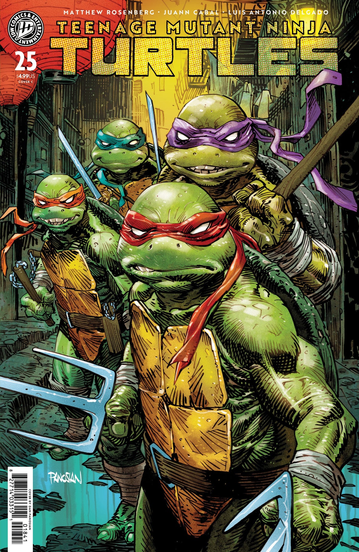 IDW Publishing Comic Books Teenage Mutant Ninja Turtles #25 Variant C (Panosian) (Release Date: 01/13/2027) 82771403315102531 PRH-82771403315102531