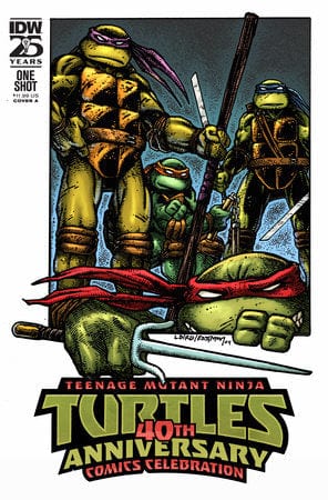 IDW Publishing Comic Books Teenage Mutant Ninja Turtles: 40th Anniversary Comics Celebration Cover A (Laird & Eastman) 82771403314400111 PRH-82771403314400111