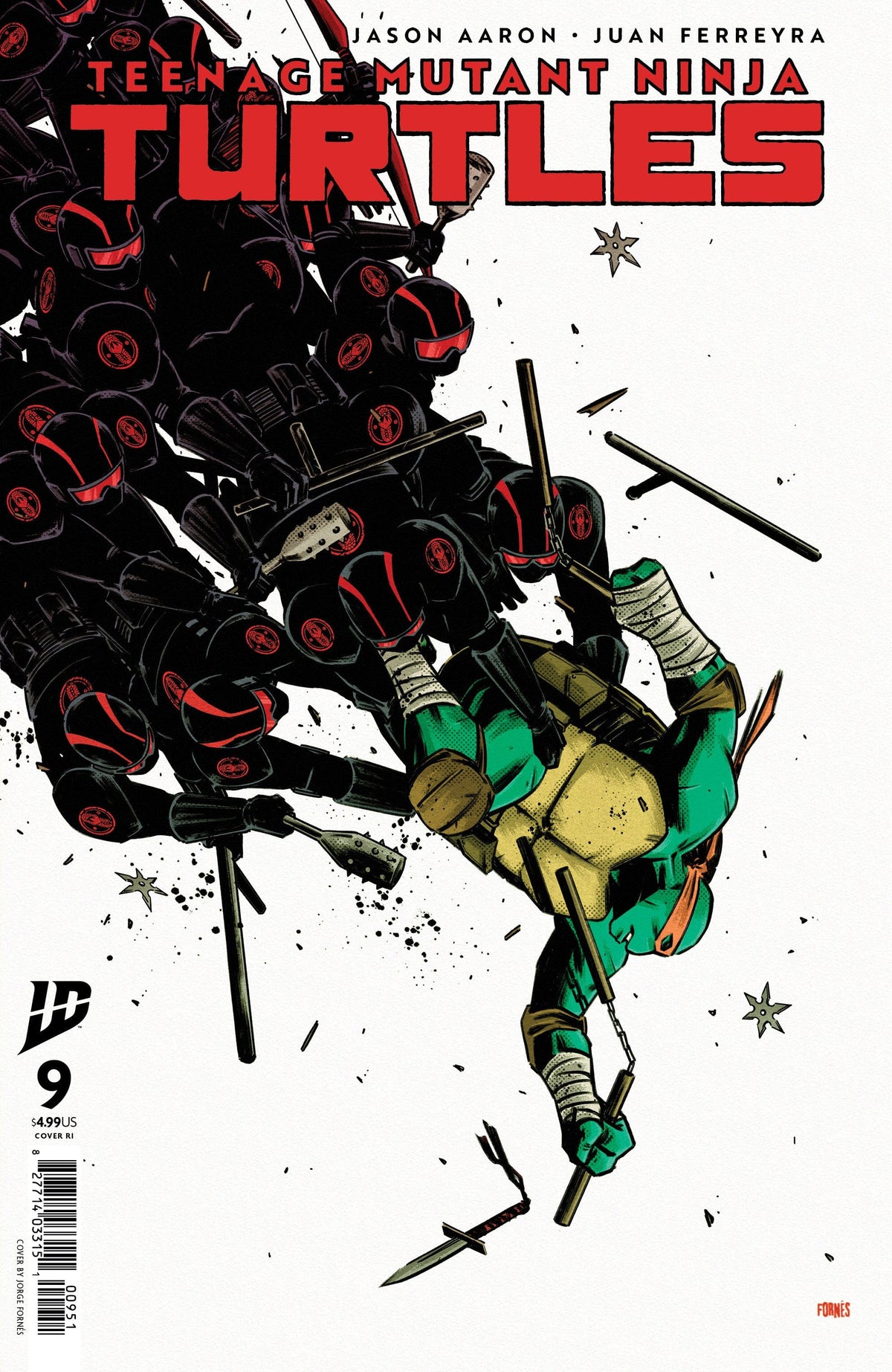 IDW Publishing Comic Books Teenage Mutant Ninja Turtles #9 Cover A (Fornés) 82771403315100911 PRH-82771403315100911