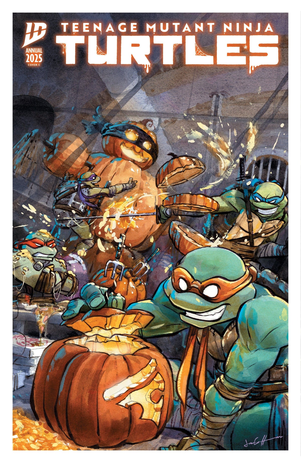 IDW Publishing Comic Books Teenage Mutant Ninja Turtles: Annual 2025 Variant C (Cullum Holiday Variant) 82771403462200131 PRH-82771403462200131