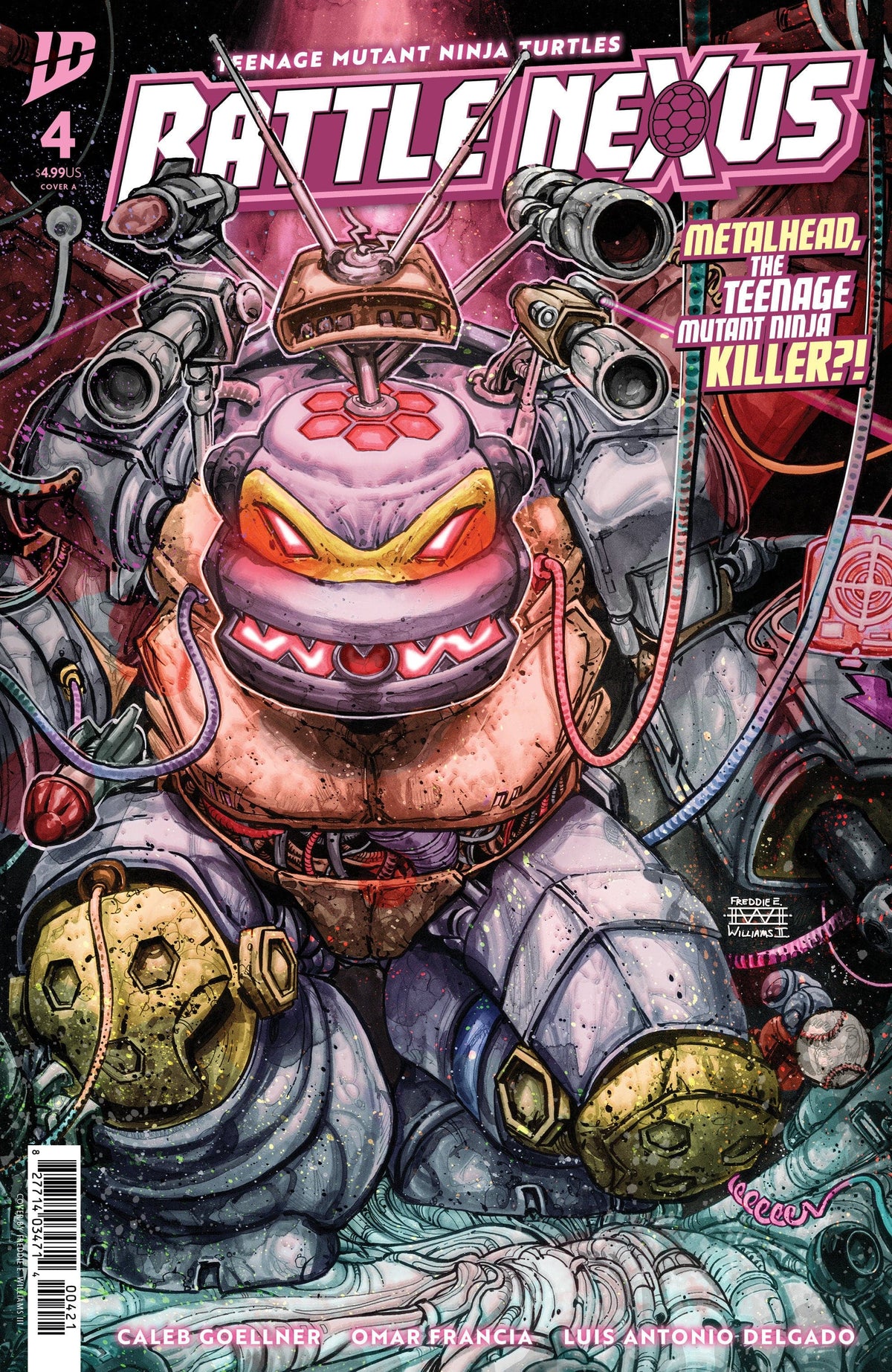 IDW Publishing Comic Books Teenage Mutant Ninja Turtles: Battle Nexus #4 Variant B (Williams II) 82771403471400421 PRH-82771403471400421