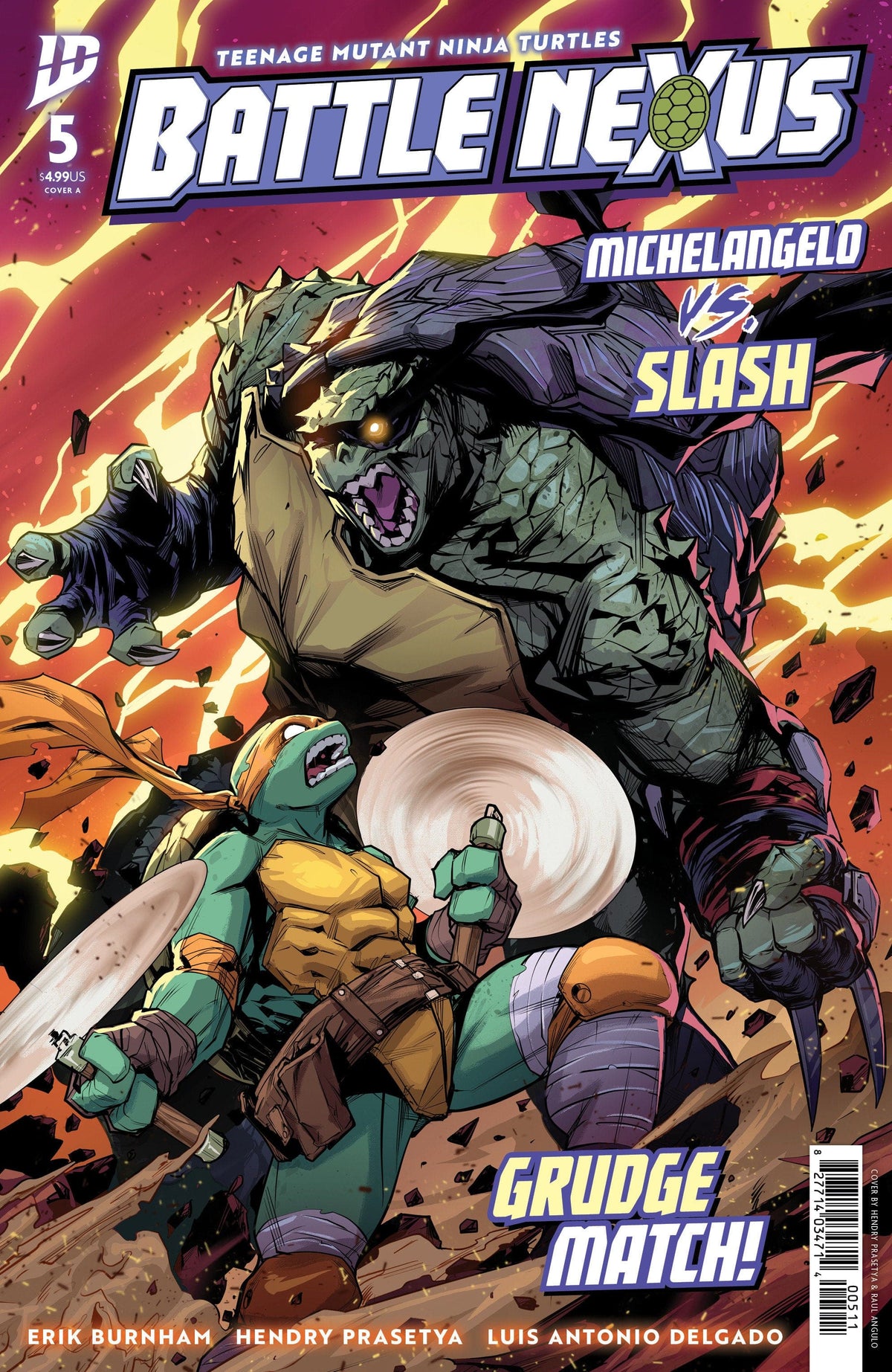 IDW Publishing Comic Books Teenage Mutant Ninja Turtles: Battle Nexus #5 Cover A (Prasetya) 82771403471400511 PRH-82771403471400511