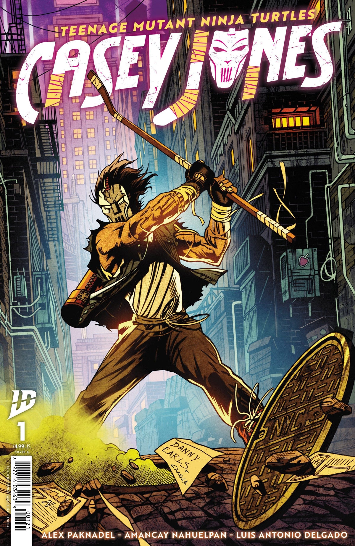 IDW Publishing Comic Books Teenage Mutant Ninja Turtles: Casey Jones #1 Variant B (Earls) 82771403463900121 PRH-82771403463900121