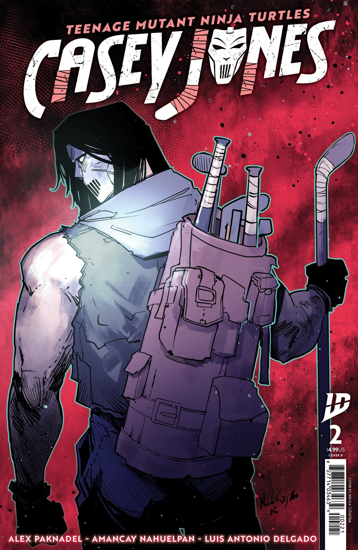 IDW Publishing Comic Books Teenage Mutant Ninja Turtles: Casey Jones #2 Variant B (Cizmesija) 82771403463900221 PRH-82771403463900221