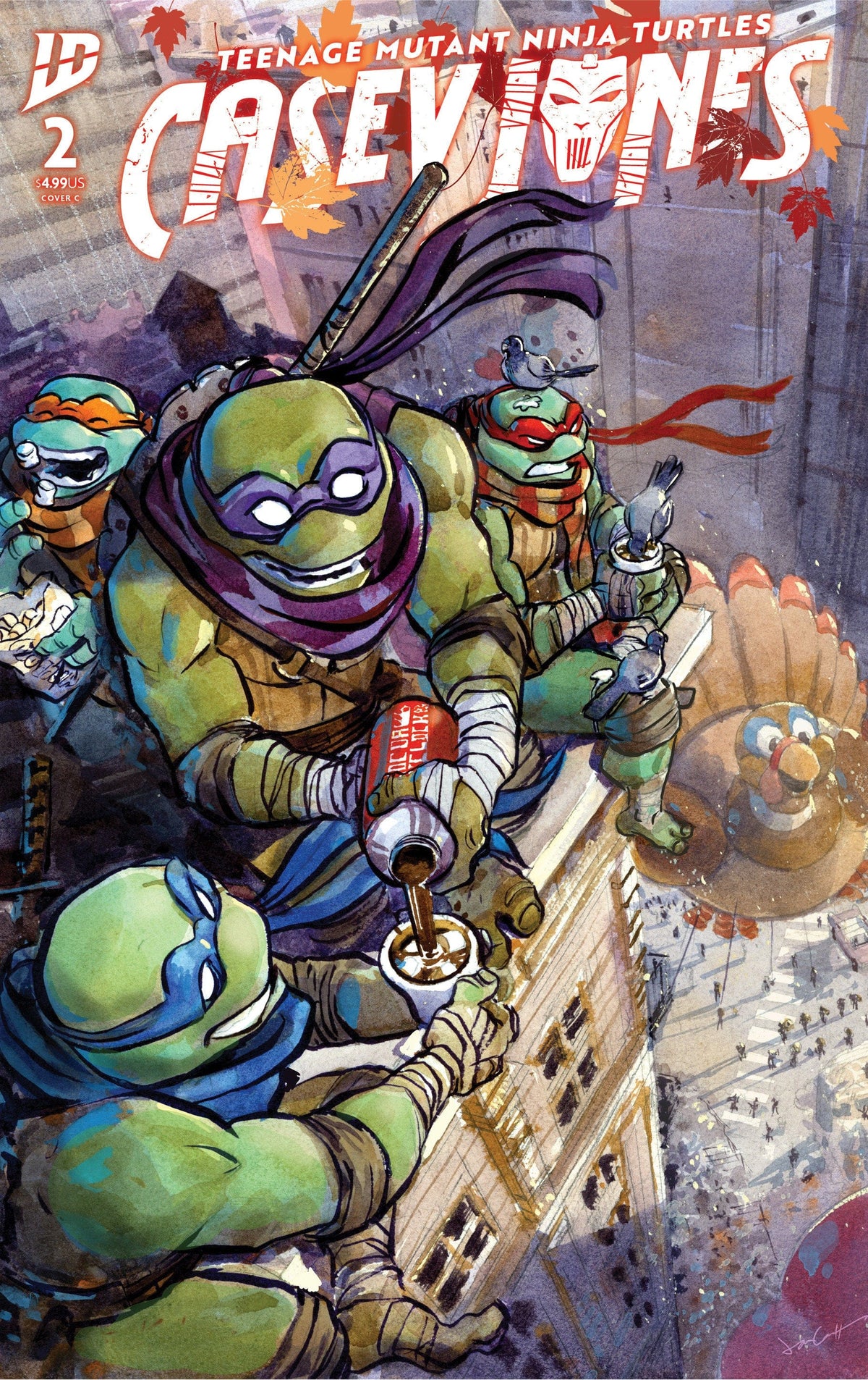 IDW Publishing Comic Books Teenage Mutant Ninja Turtles: Casey Jones #2 Variant C (Cullum) 82771403463900241 PRH-82771403463900241