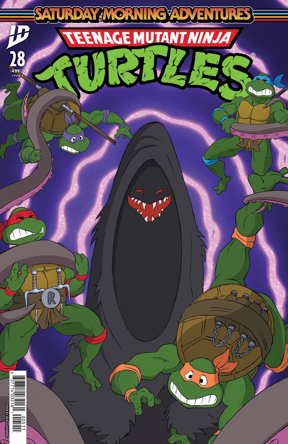IDW Publishing Comic Books Teenage Mutant Ninja Turtles: Saturday Morning Adventures #28 Cover A (Schoening) 82771403150802811 PRH-82771403150802811