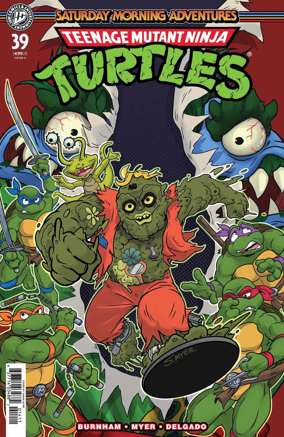 IDW Publishing Comic Books Teenage Mutant Ninja Turtles: Saturday Morning Adventures #39 Cover A (Myer) 82771403150803911 PRH-82771403150803911