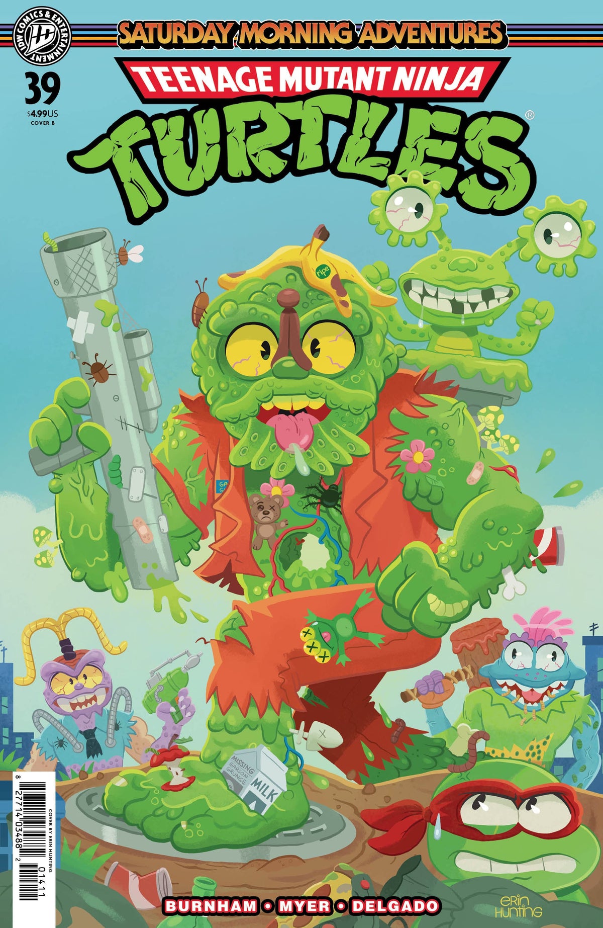 IDW Publishing Comic Books Teenage Mutant Ninja Turtles: Saturday Morning Adventures #39 Variant B (Hunting) 82771403150803921 PRH-82771403150803921