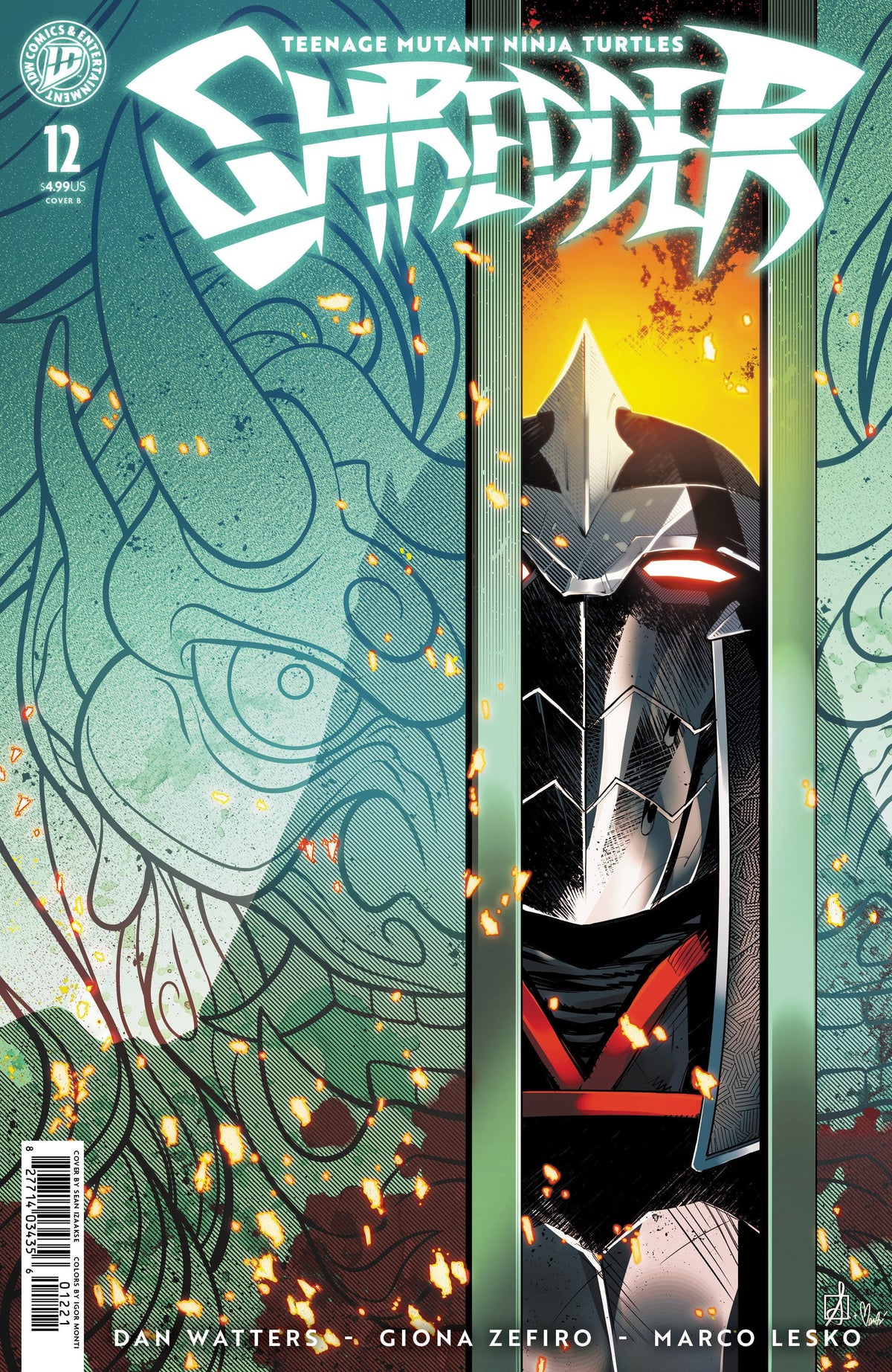 IDW Publishing Comic Books Teenage Mutant Ninja Turtles: Shredder #12 Variant B (Izaakse) (Release Date: 09/16/2026) 82771403435601221 PRH-82771403435601221