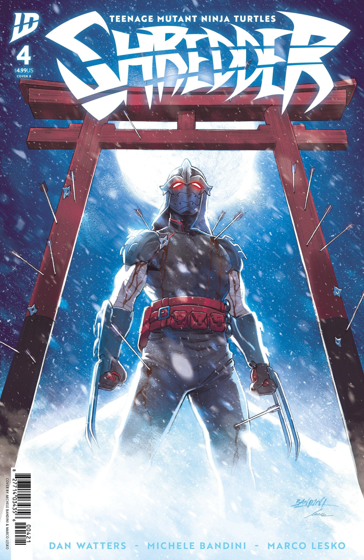 IDW Publishing Comic Books Teenage Mutant Ninja Turtles: Shredder #4 Variant B (Bandini) 82771403435600421 PRH-82771403435600421