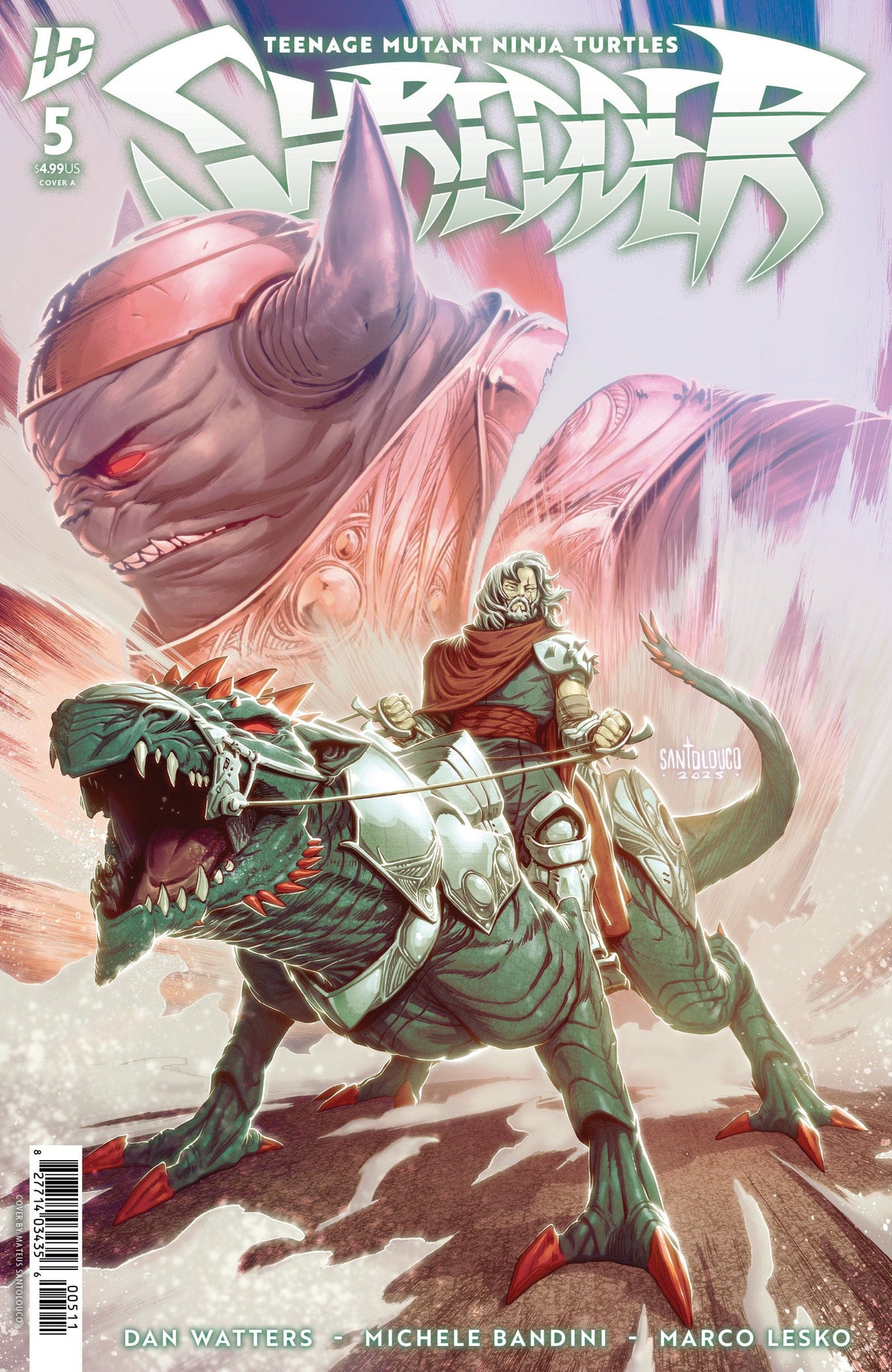 IDW Publishing Comic Books Teenage Mutant Ninja Turtles: Shredder #5 Cover A (Santolouco) 82771403435600511 PRH-82771403435600511