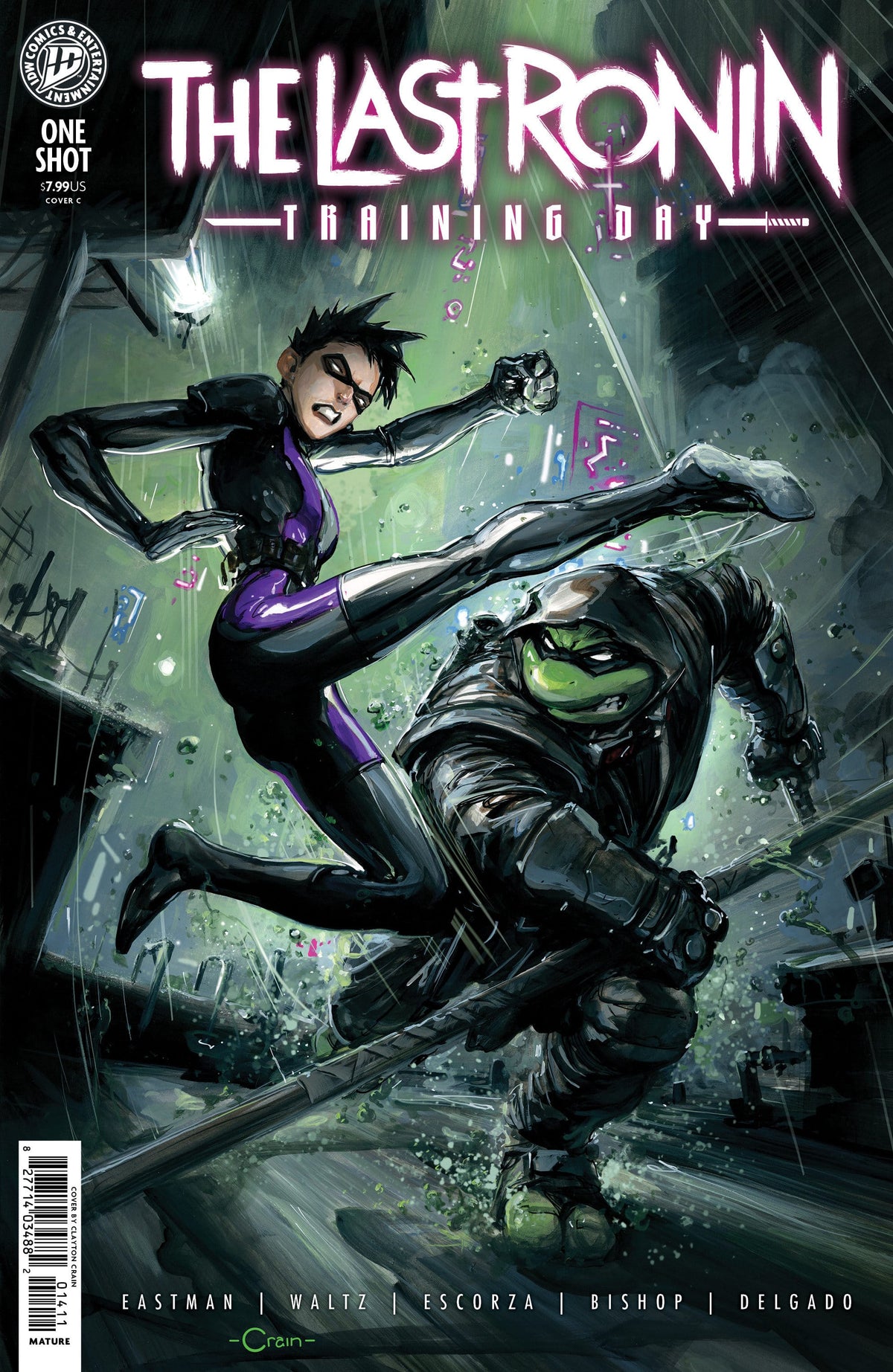 IDW Publishing Comic Books Teenage Mutant Ninja Turtles: The Last Ronin--Training Day Variant C (Crain) 82771403551300131 PRH-82771403551300131