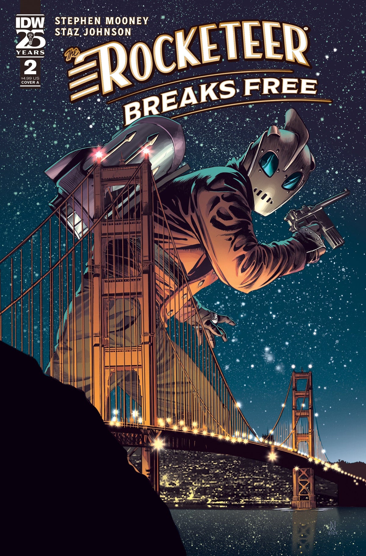IDW Publishing Comic Books The Rocketeer: Breaks Free #2 Cover A (Wheatley) 82771403317500211 PRH-82771403317500211
