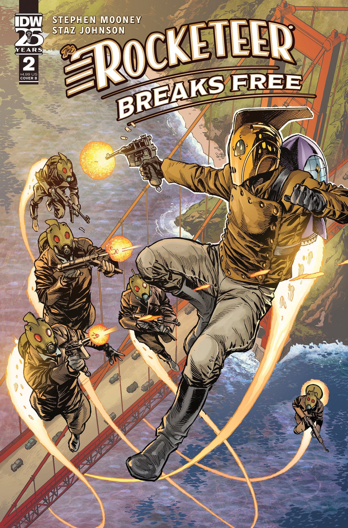 IDW Publishing Comic Books The Rocketeer: Breaks Free #2 Variant B (Johnson) 82771403317500221 PRH-82771403317500221