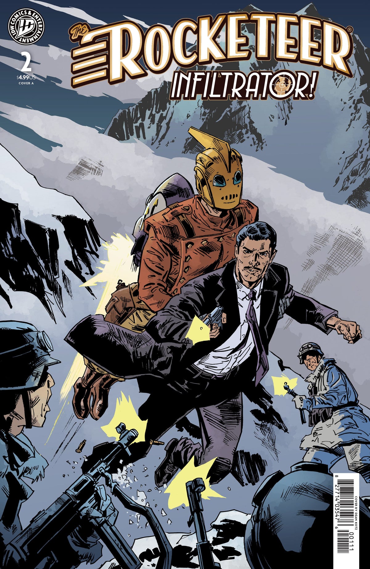 IDW Publishing Comic Books The Rocketeer: Infiltrator! #2 Cover A (Kotz) (Release Date: 08/26/2026) 82771403547600211 PRH-82771403547600211
