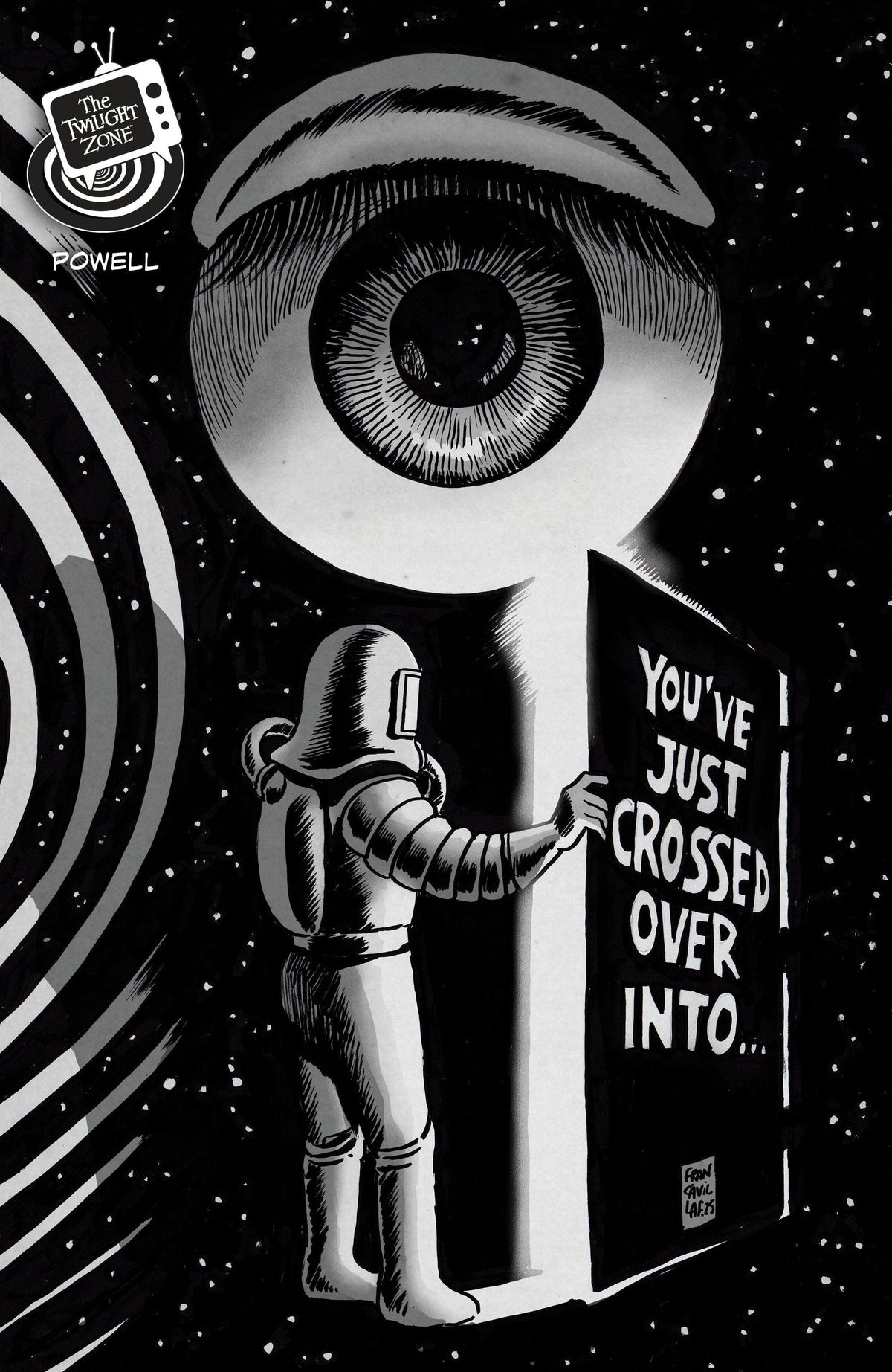 IDW Publishing Comic Books The Twilight Zone #4 Variant B (Francavilla Connecting Cover) 82771403461500421 PRH-82771403461500421