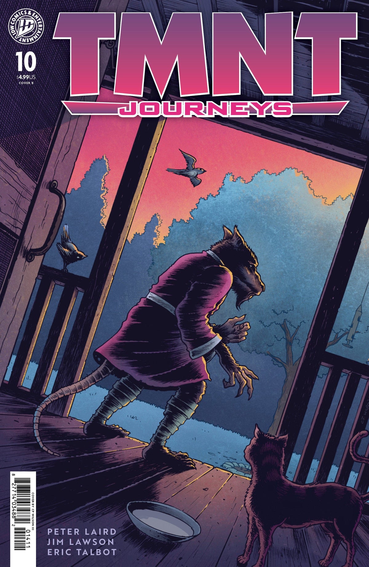 IDW Publishing Comic Books TMNT: Journeys #10 Variant B (Wilson III) 82771403457801021 PRH-82771403457801021