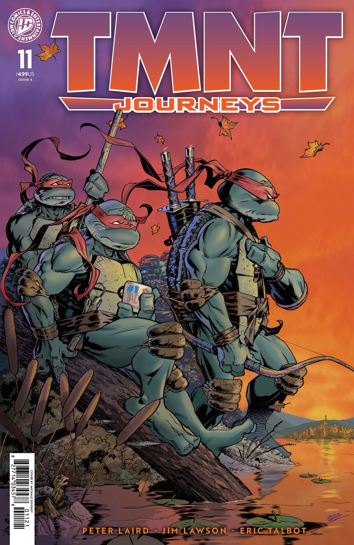 IDW Publishing Comic Books TMNT: Journeys #11 Variant B (Dooney) 82771403457801121 PRH-82771403457801121