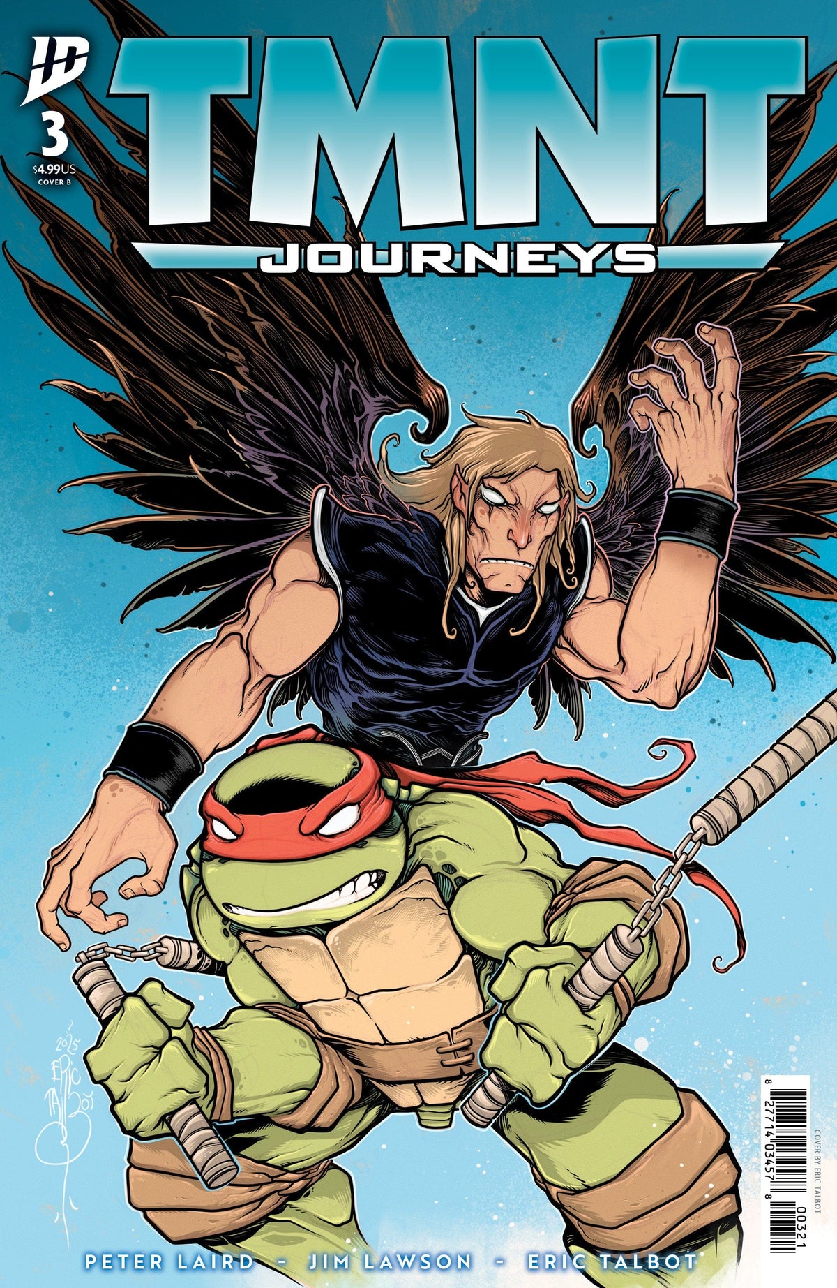 IDW Publishing Comic Books TMNT: Journeys #3 Variant B (Talbot) 82771403457800321 PRH-82771403457800321