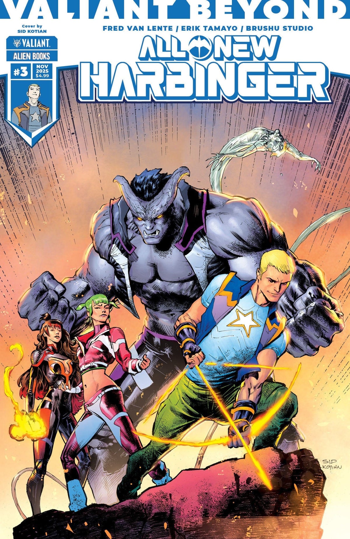 IDW Publishing Comic Books Valiant Beyond: All-New Harbinger #3 Variant B (Kotian) 73238818204600321 PRH-73238818204600321